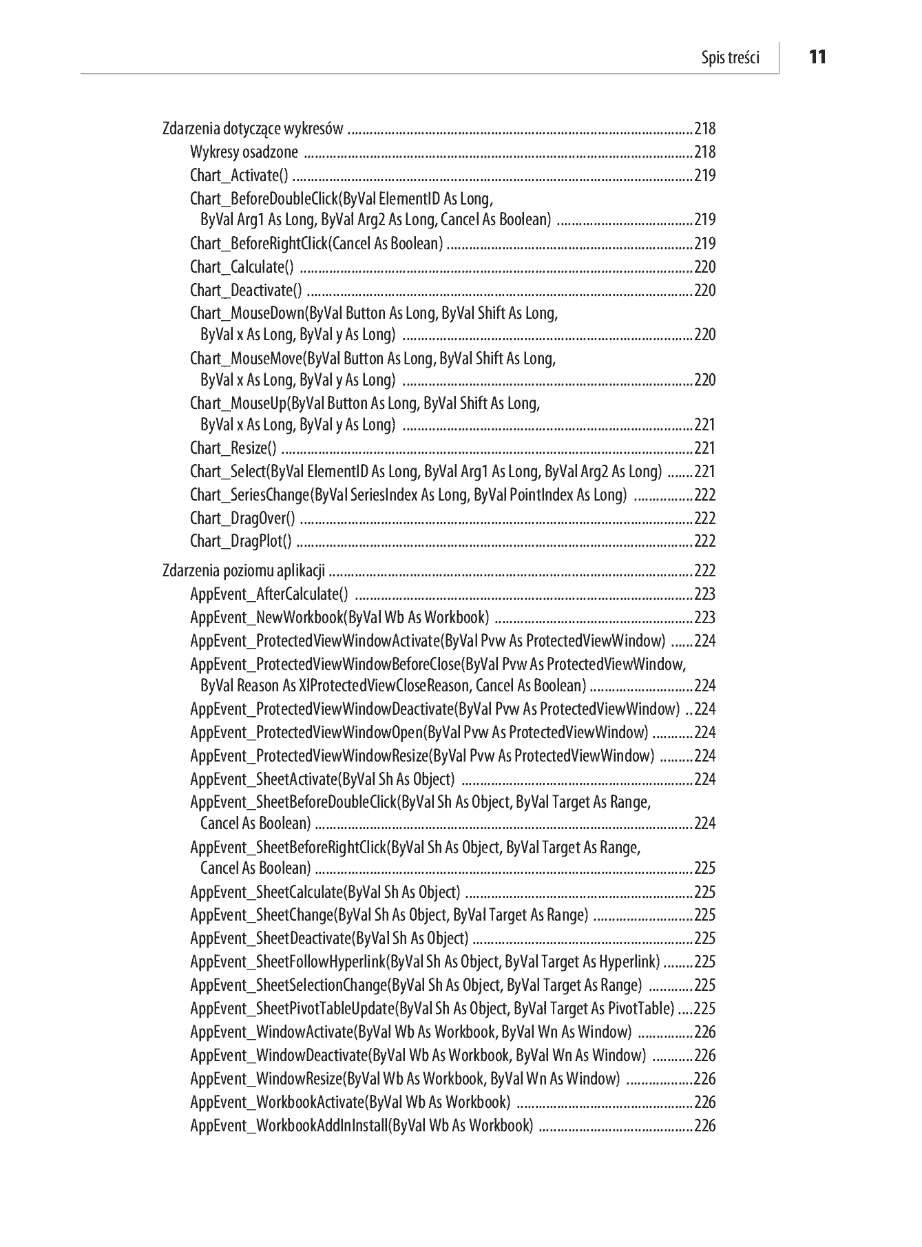 Fragment „Microsoft Excel 2010 PL. Język VBA i makra. Akademia Excela” — strona 9 z 85