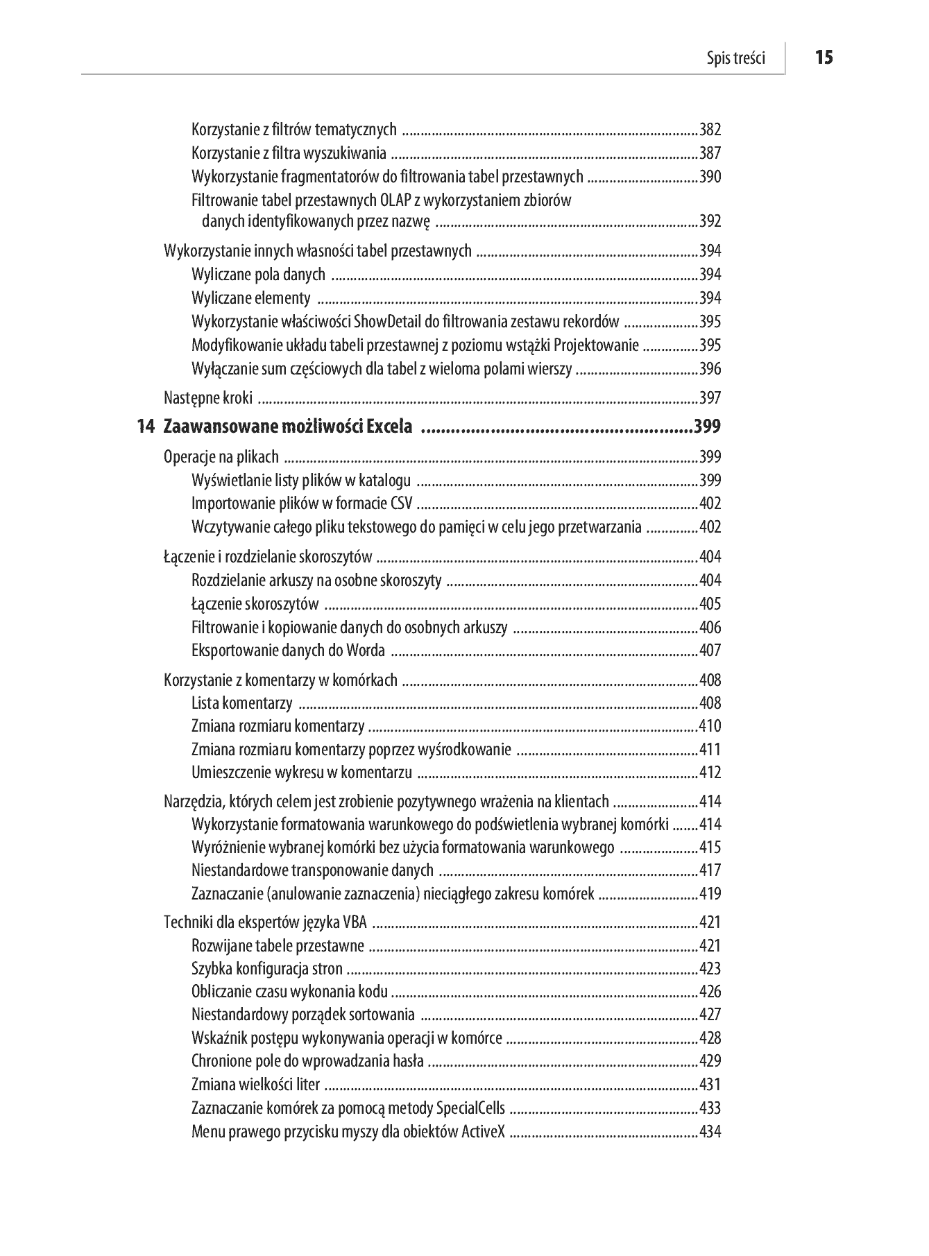 Fragment „Microsoft Excel 2010 PL. Język VBA i makra. Akademia Excela” — strona 13 z 85