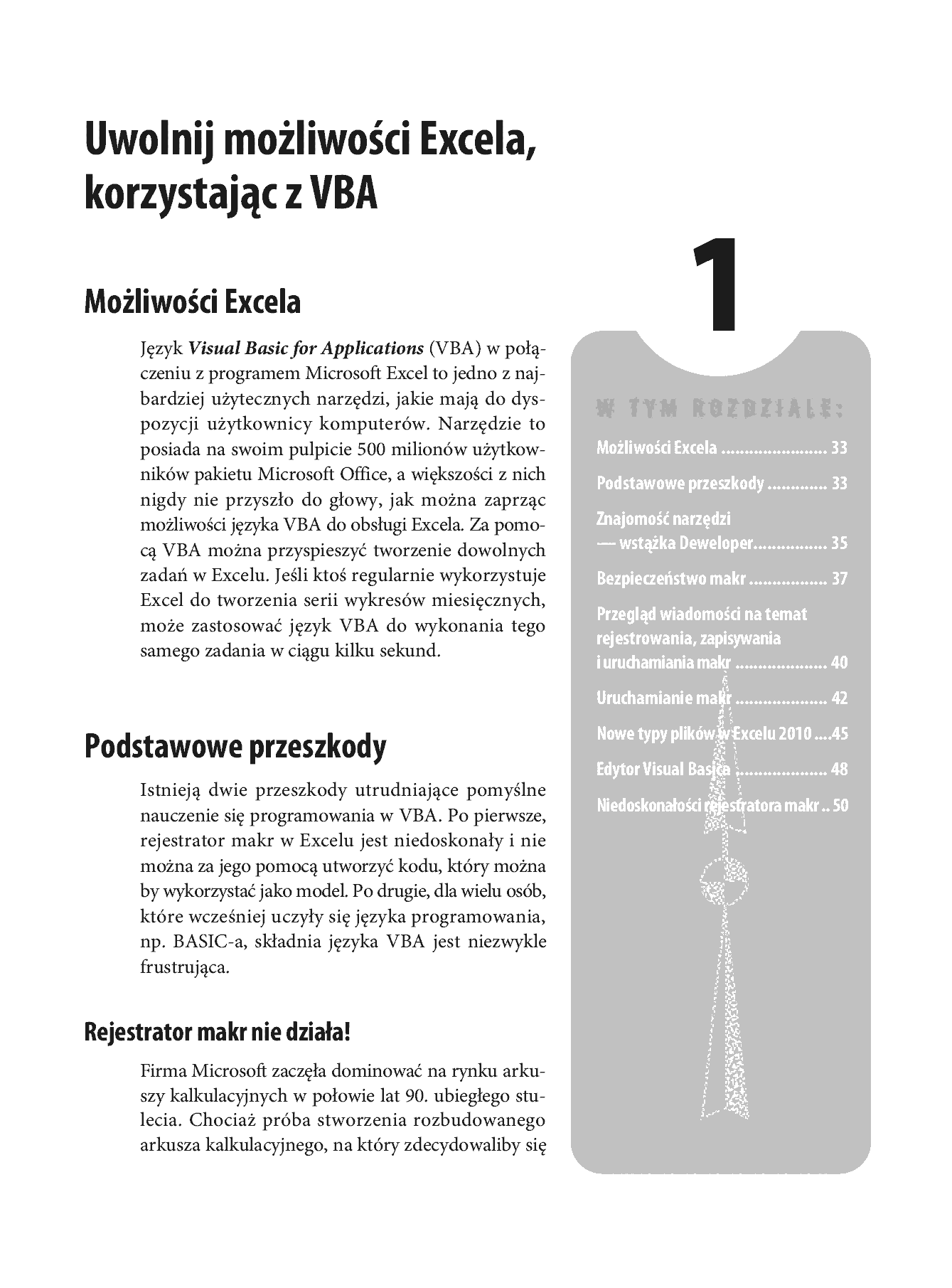 Fragment „Microsoft Excel 2010 PL. Język VBA i makra. Akademia Excela” — strona 20 z 85