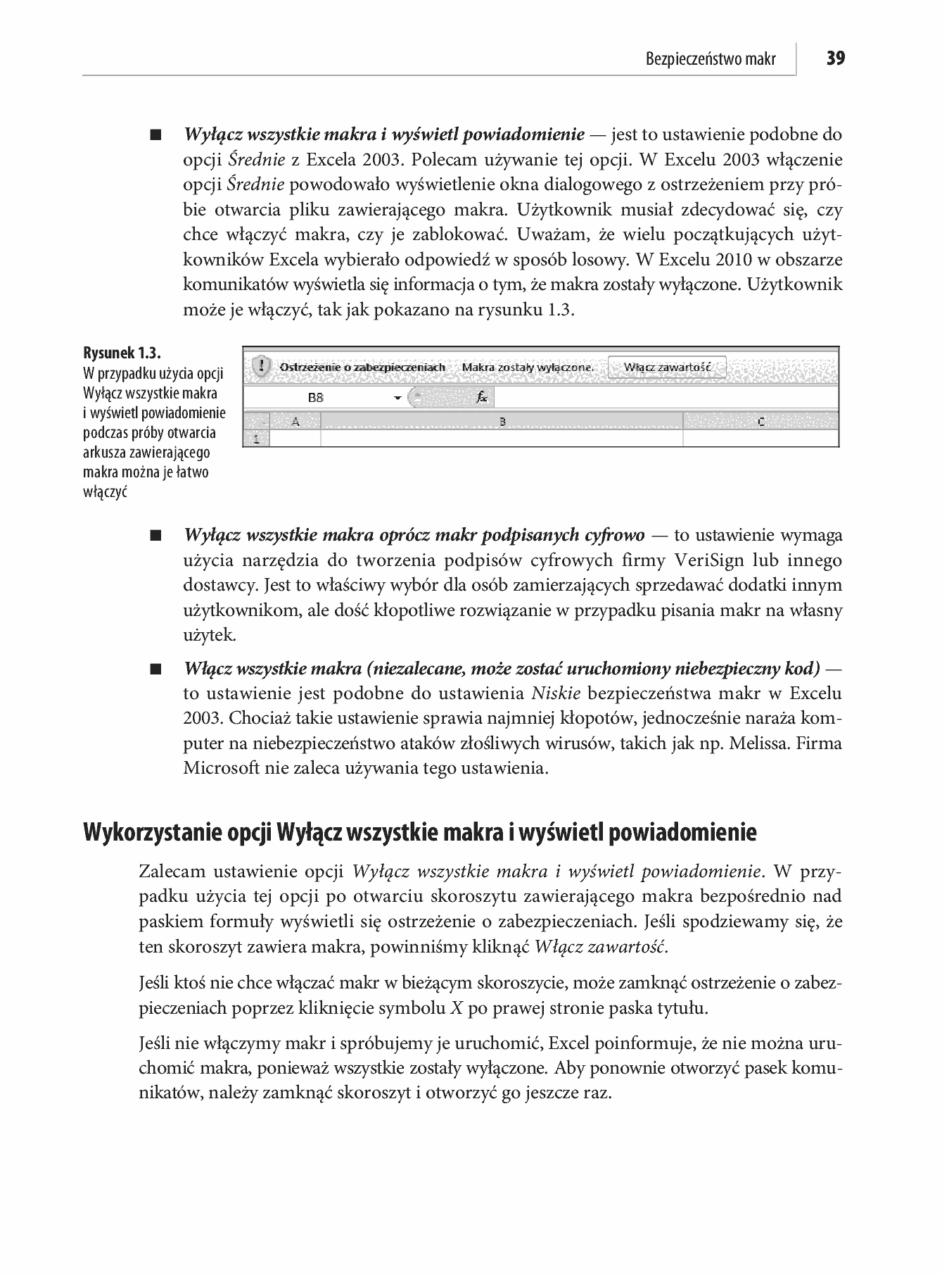 Fragment „Microsoft Excel 2010 PL. Język VBA i makra. Akademia Excela” — strona 26 z 85