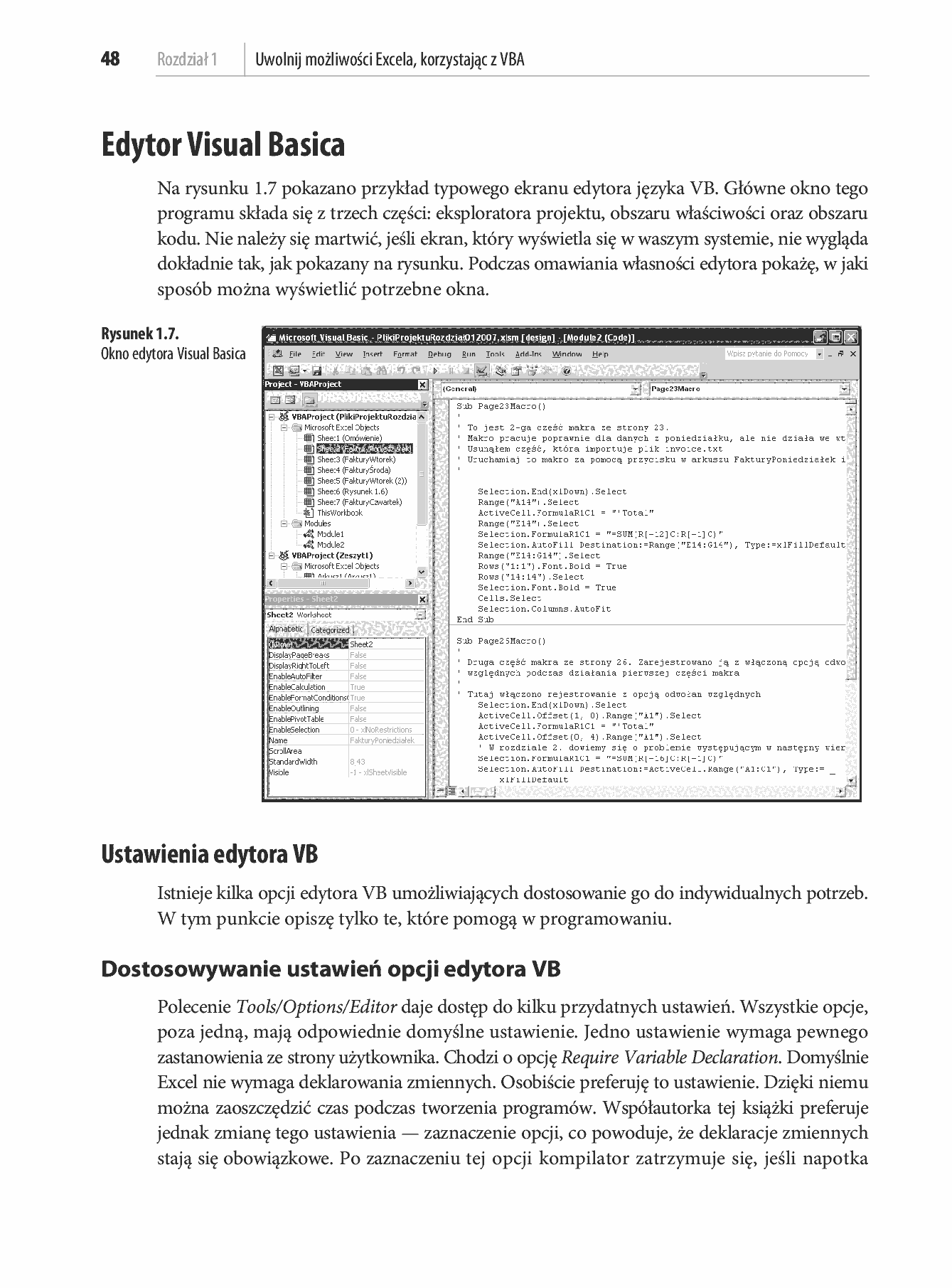 Fragment „Microsoft Excel 2010 PL. Język VBA i makra. Akademia Excela” — strona 35 z 85