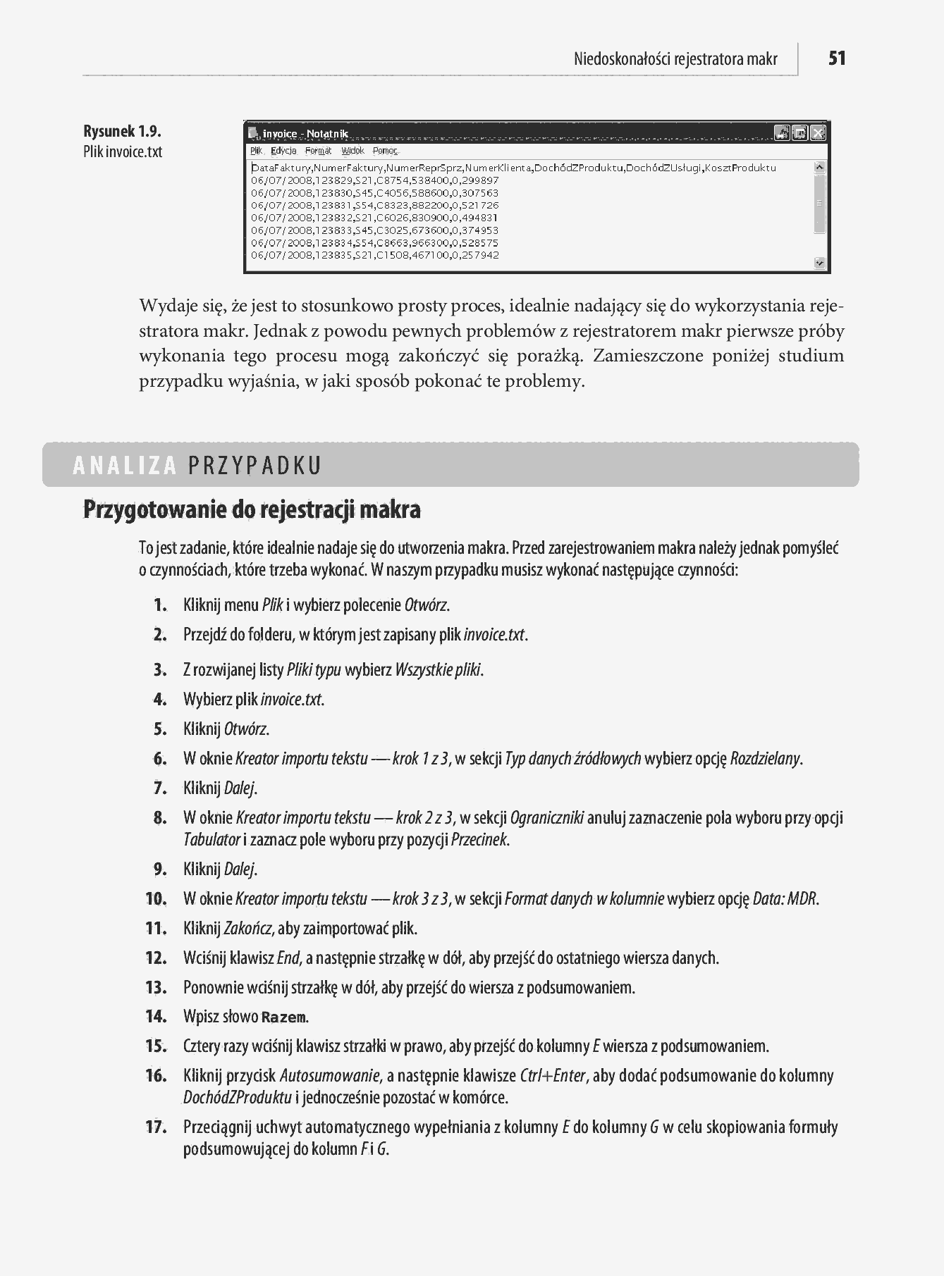 Fragment „Microsoft Excel 2010 PL. Język VBA i makra. Akademia Excela” — strona 38 z 85