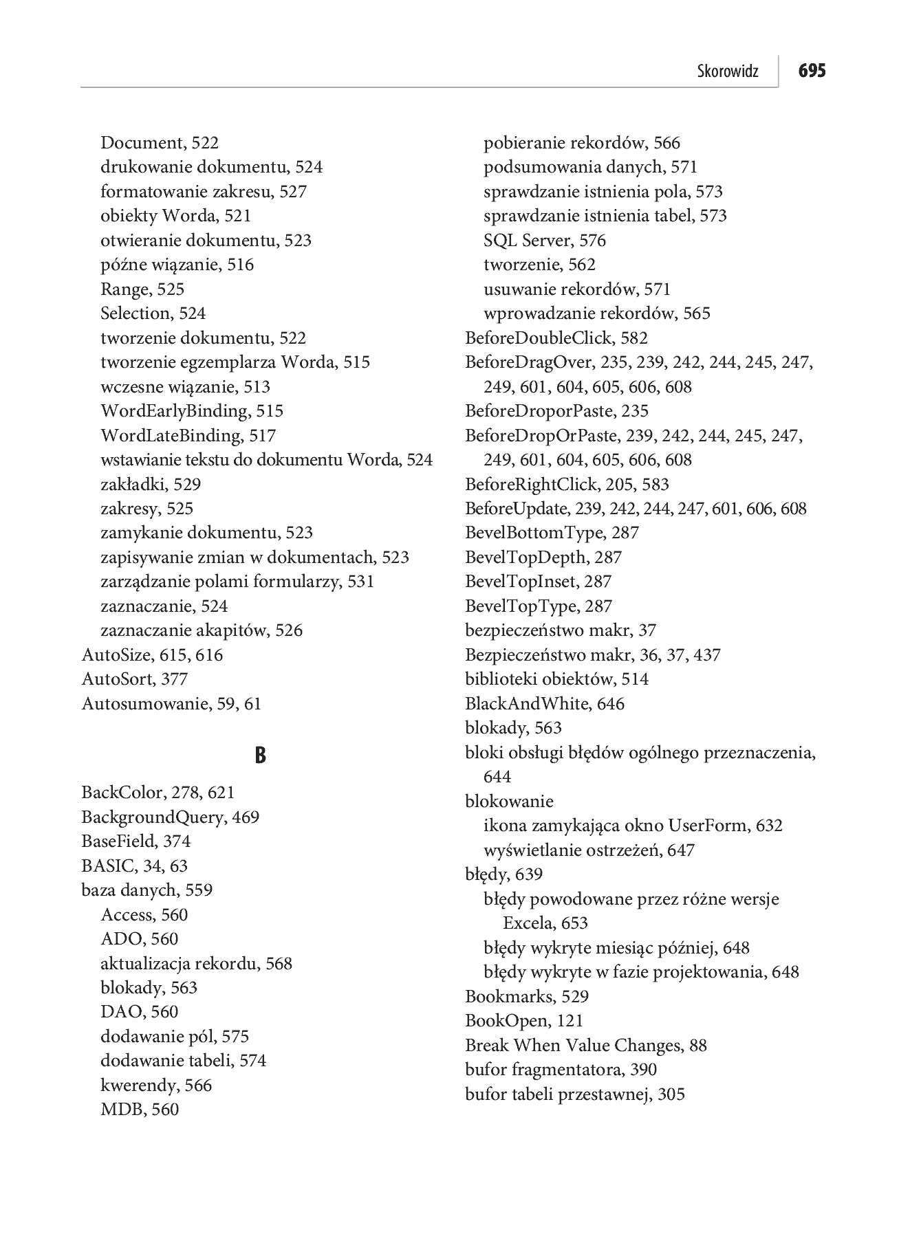 Fragment „Microsoft Excel 2010 PL. Język VBA i makra. Akademia Excela” — strona 52 z 85