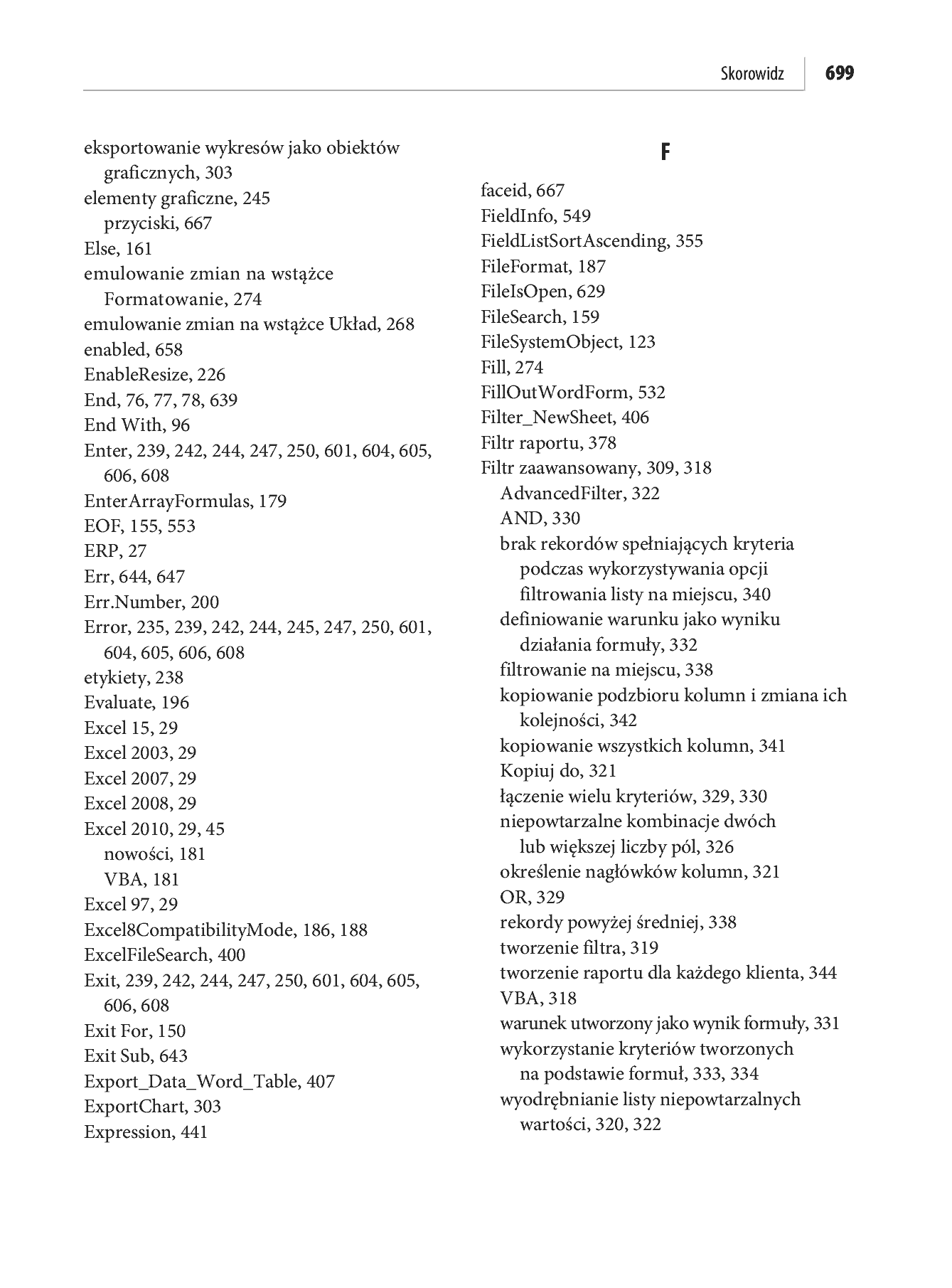 Fragment „Microsoft Excel 2010 PL. Język VBA i makra. Akademia Excela” — strona 56 z 85