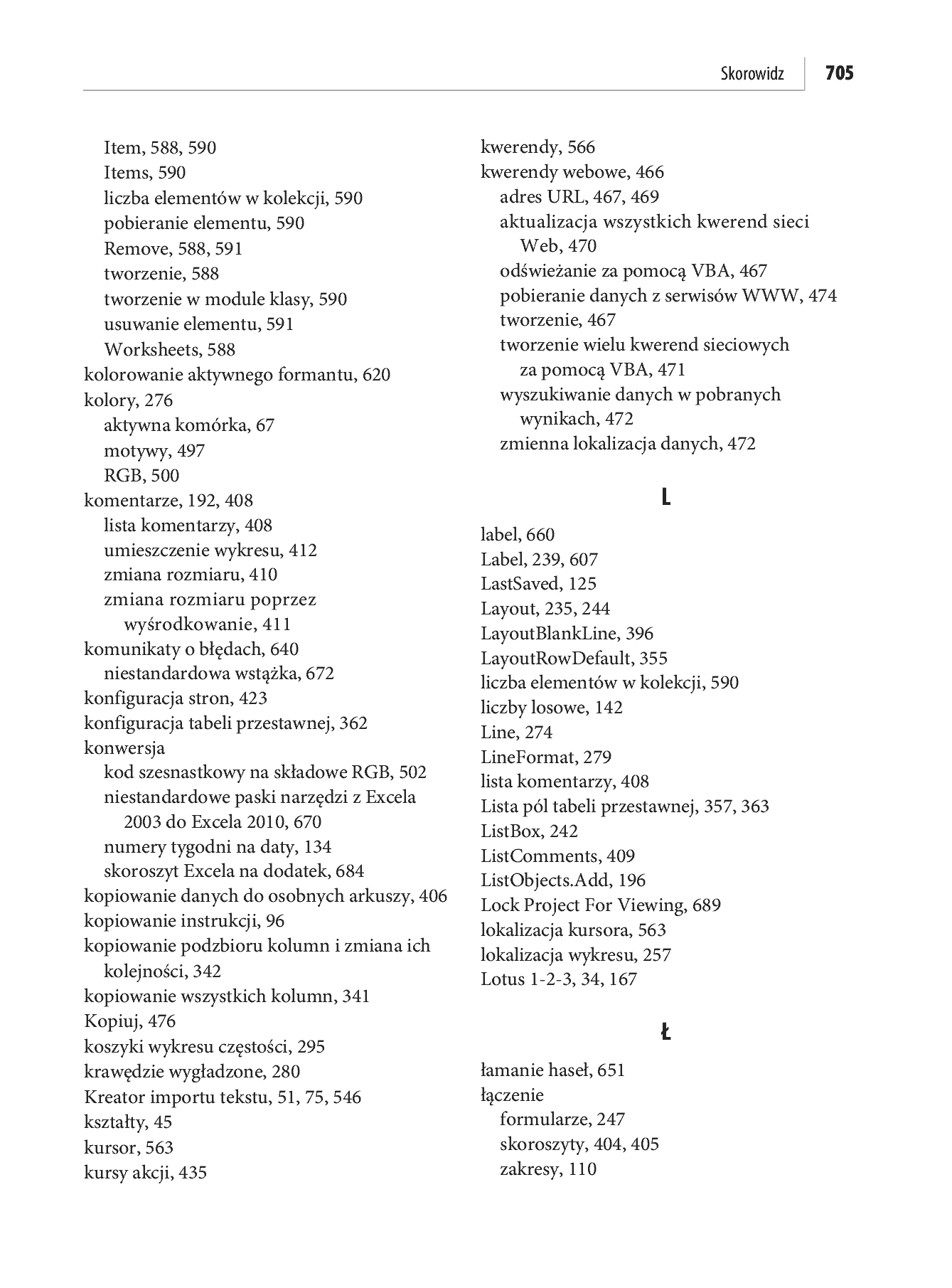 Fragment „Microsoft Excel 2010 PL. Język VBA i makra. Akademia Excela” — strona 62 z 85