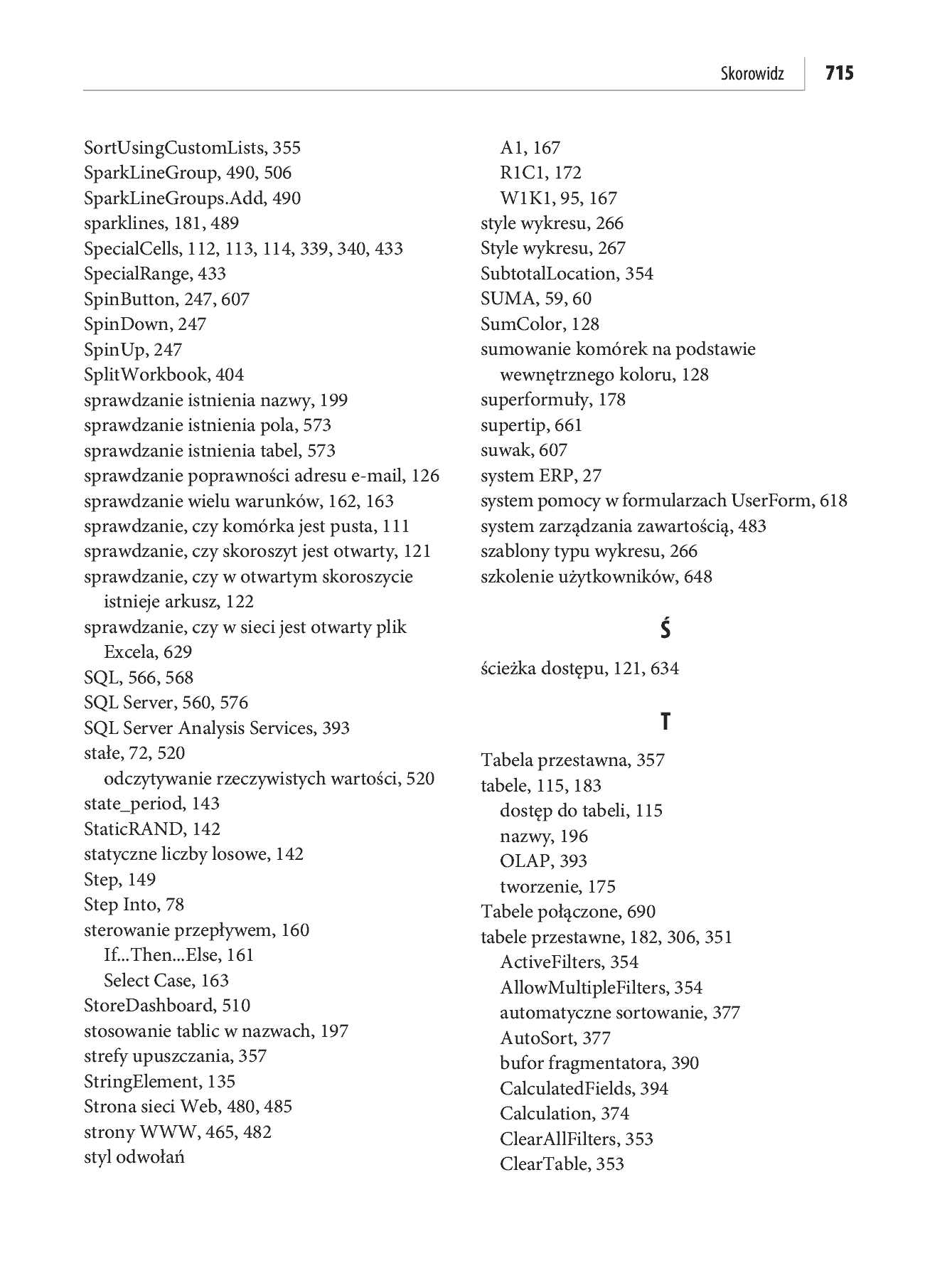 Fragment „Microsoft Excel 2010 PL. Język VBA i makra. Akademia Excela” — strona 72 z 85