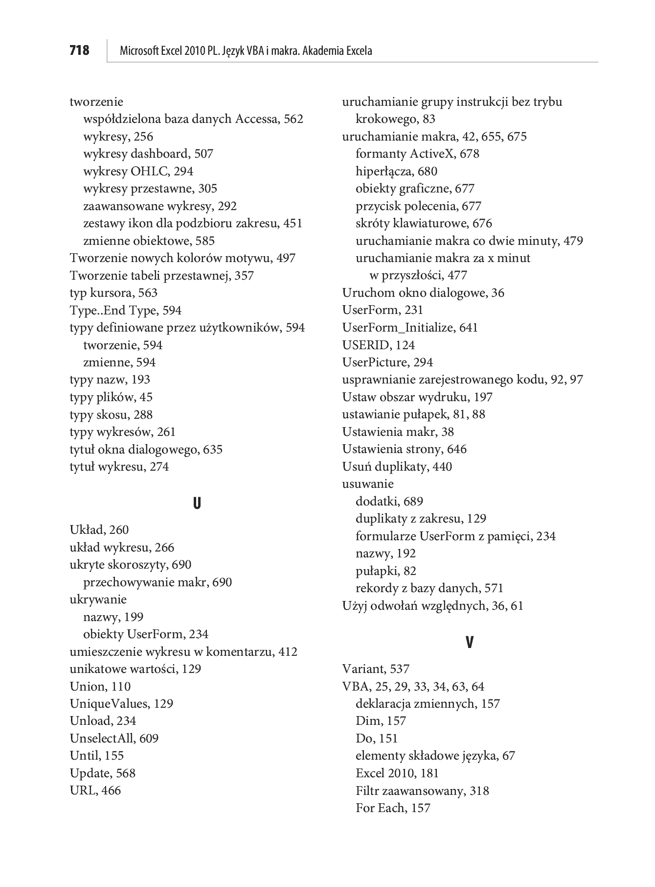 Fragment „Microsoft Excel 2010 PL. Język VBA i makra. Akademia Excela” — strona 75 z 85