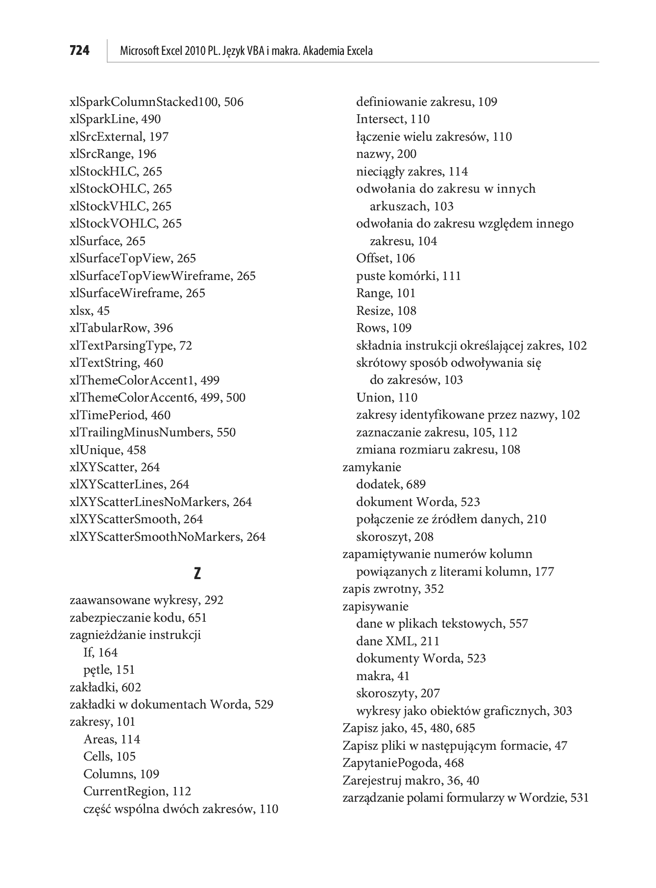Fragment „Microsoft Excel 2010 PL. Język VBA i makra. Akademia Excela” — strona 81 z 85