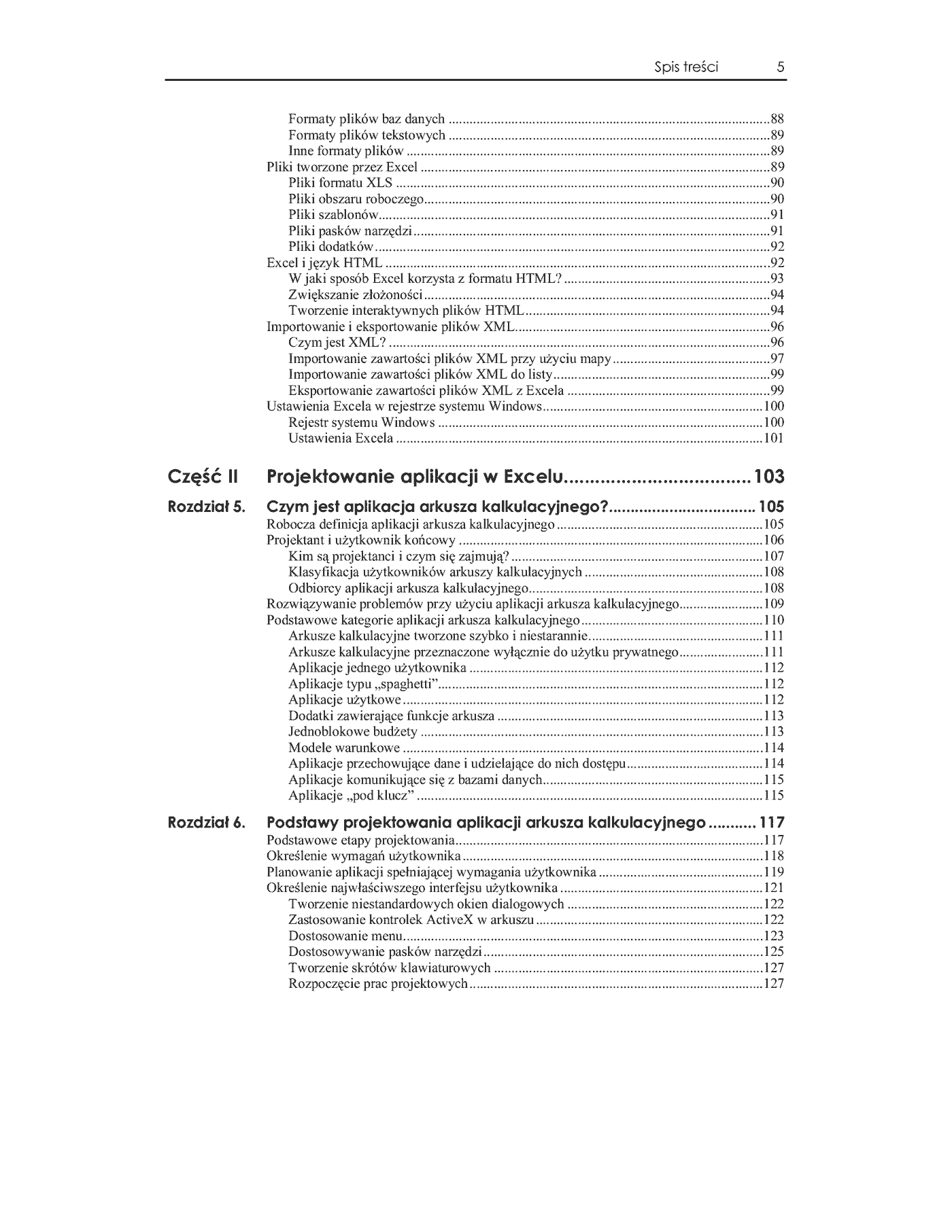 Fragment „Excel 2003 PL. Programowanie w VBA. Vademecum profesjonalisty” — strona 4 z 30
