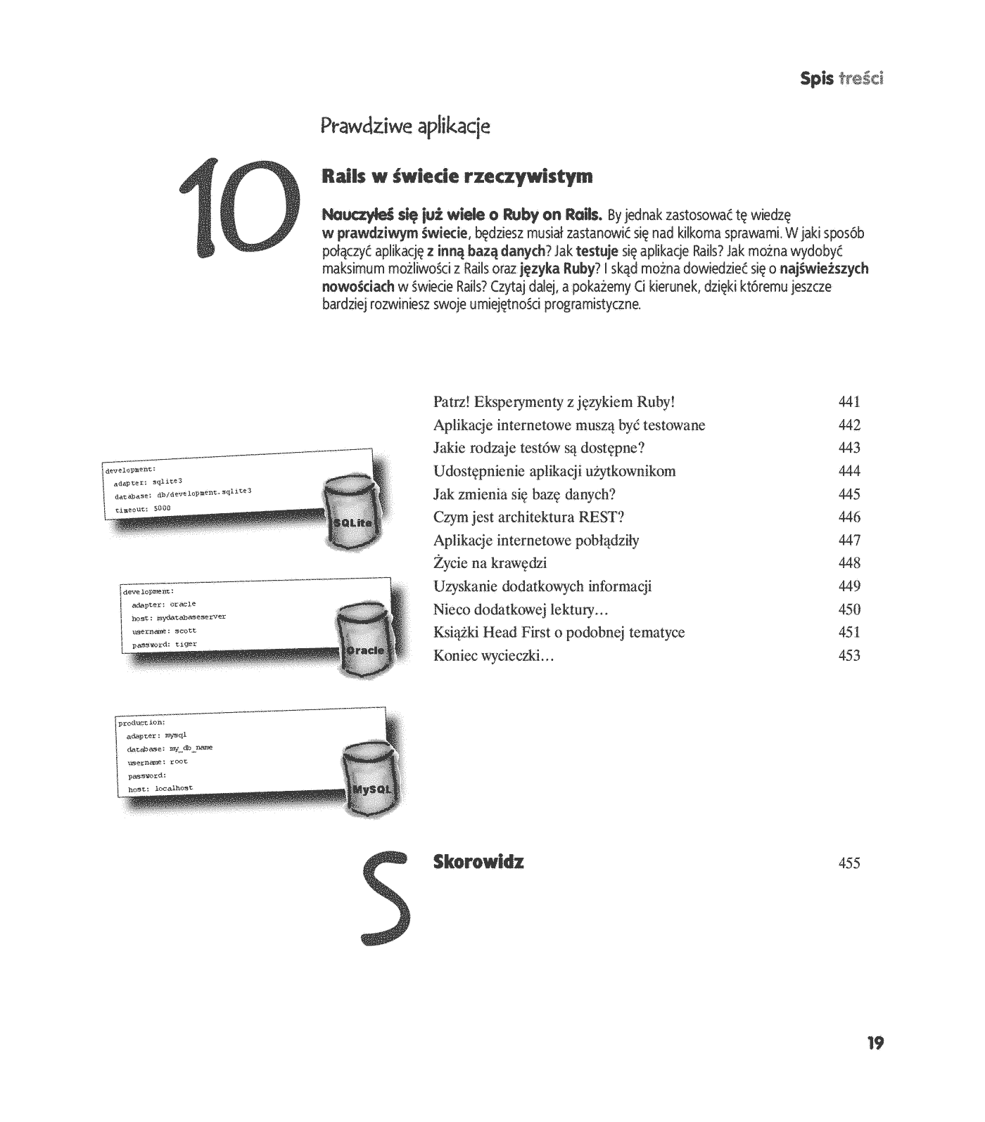 Fragment „Head First Ruby on Rails. Edycja polska” — strona 12 z 30
