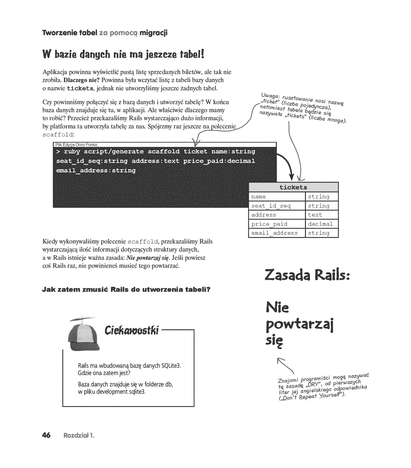 Fragment „Head First Ruby on Rails. Edycja polska” — strona 26 z 30