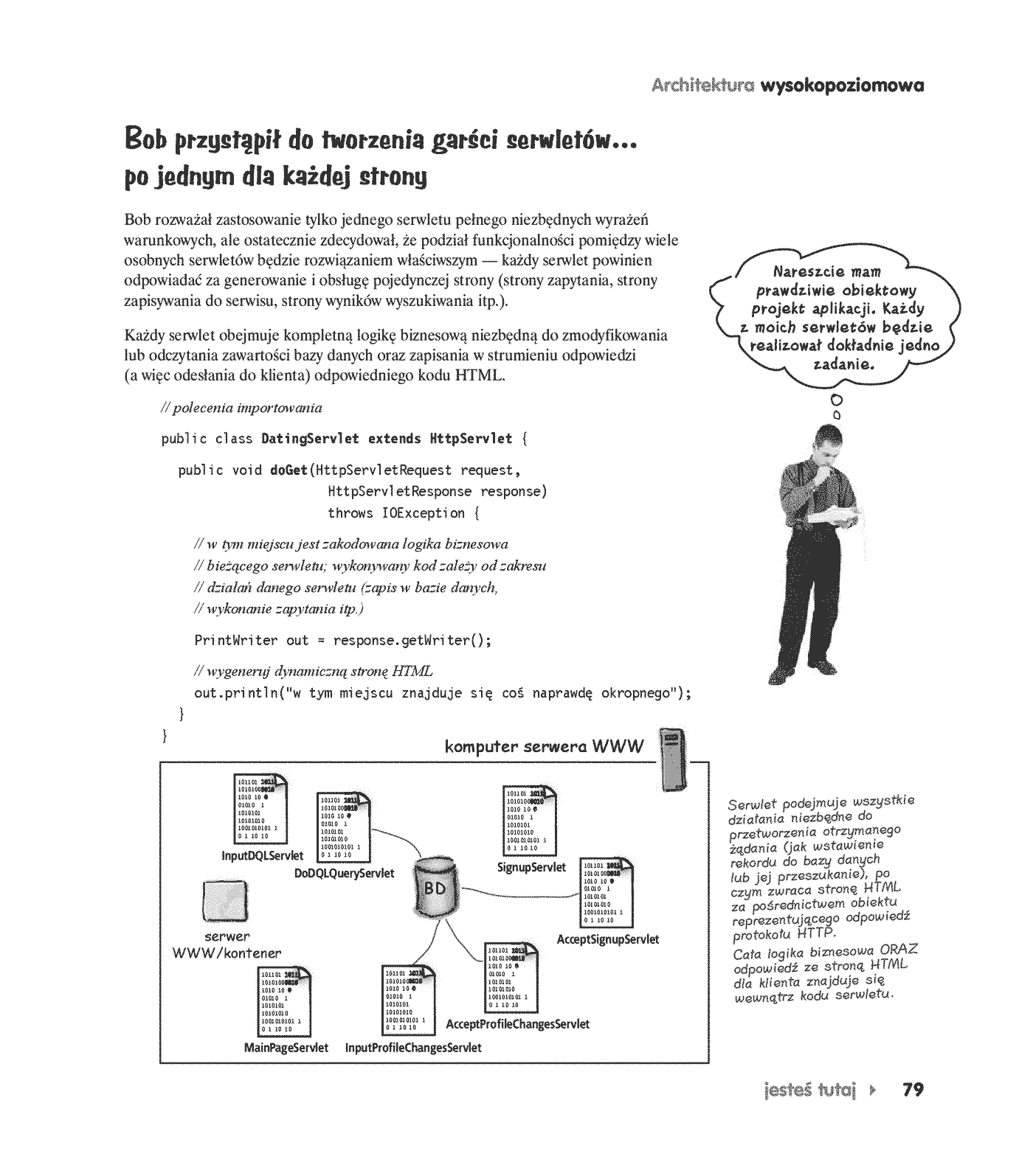 Fragment „Head First Servlets & JSP. Edycja polska. Wydanie II (Rusz głową!)” — strona 26 z 30