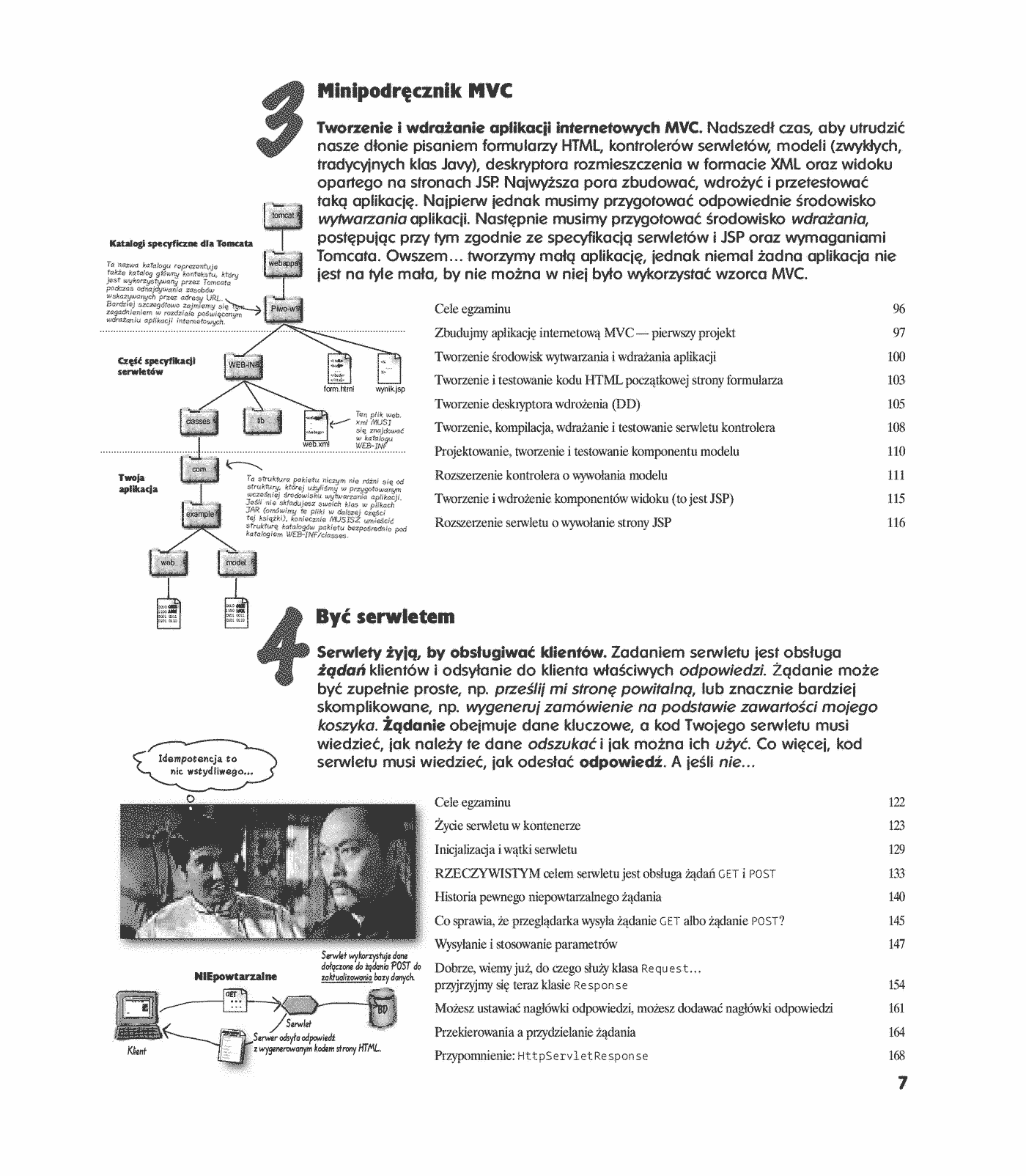 Fragment „Head First Servlets & JSP. Edycja polska (Rusz głową!)” — strona 4 z 30