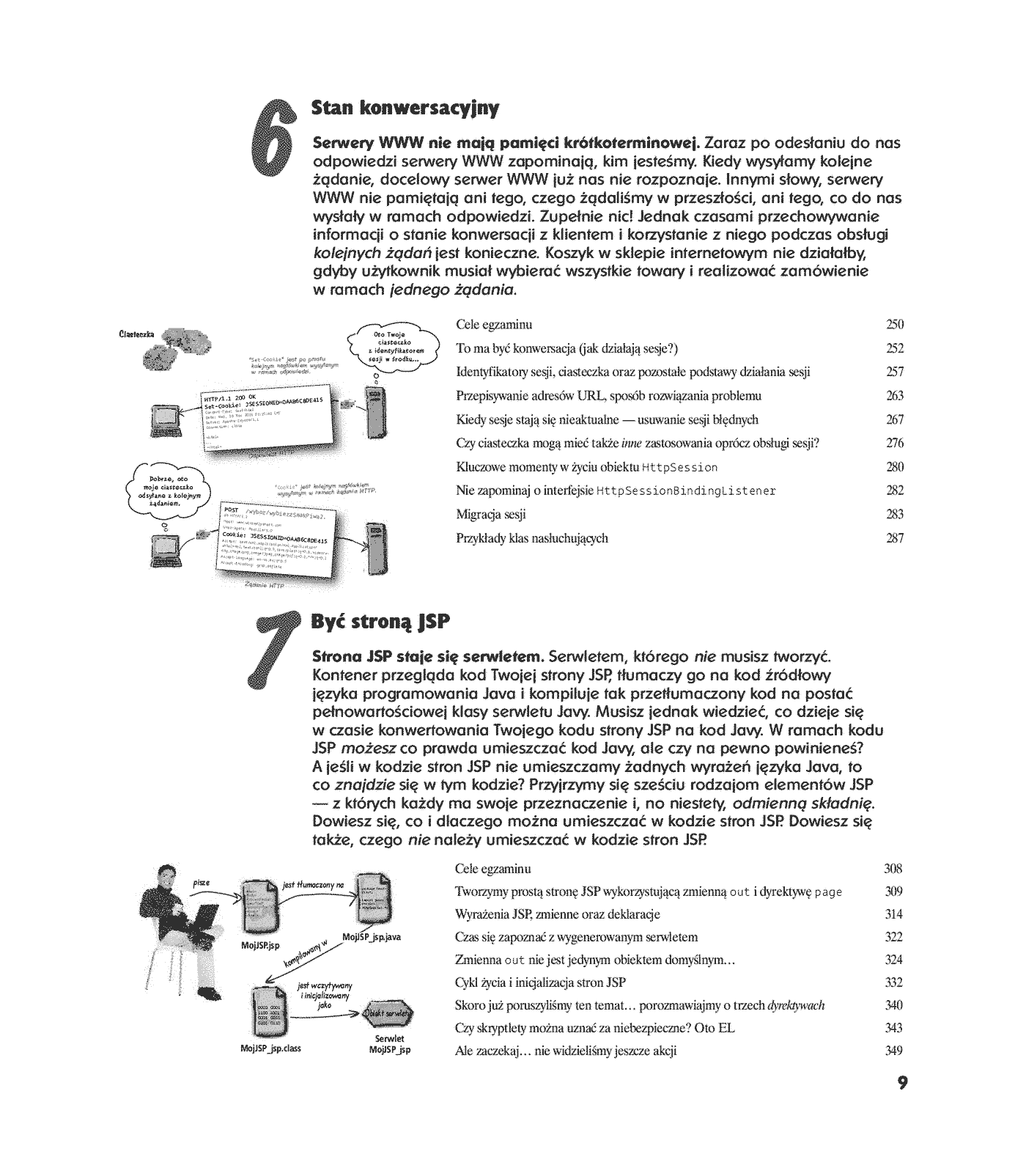 Fragment „Head First Servlets & JSP. Edycja polska (Rusz głową!)” — strona 6 z 30