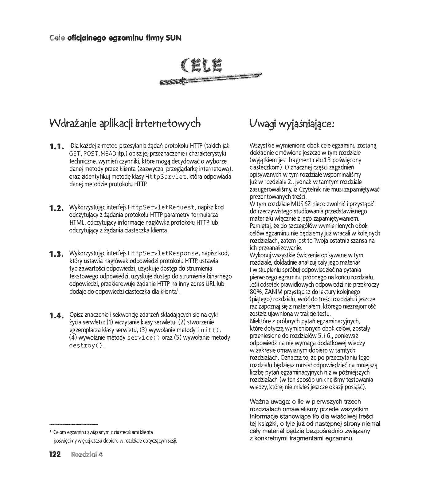 Fragment „Head First Servlets & JSP. Edycja polska (Rusz głową!)” — strona 13 z 30