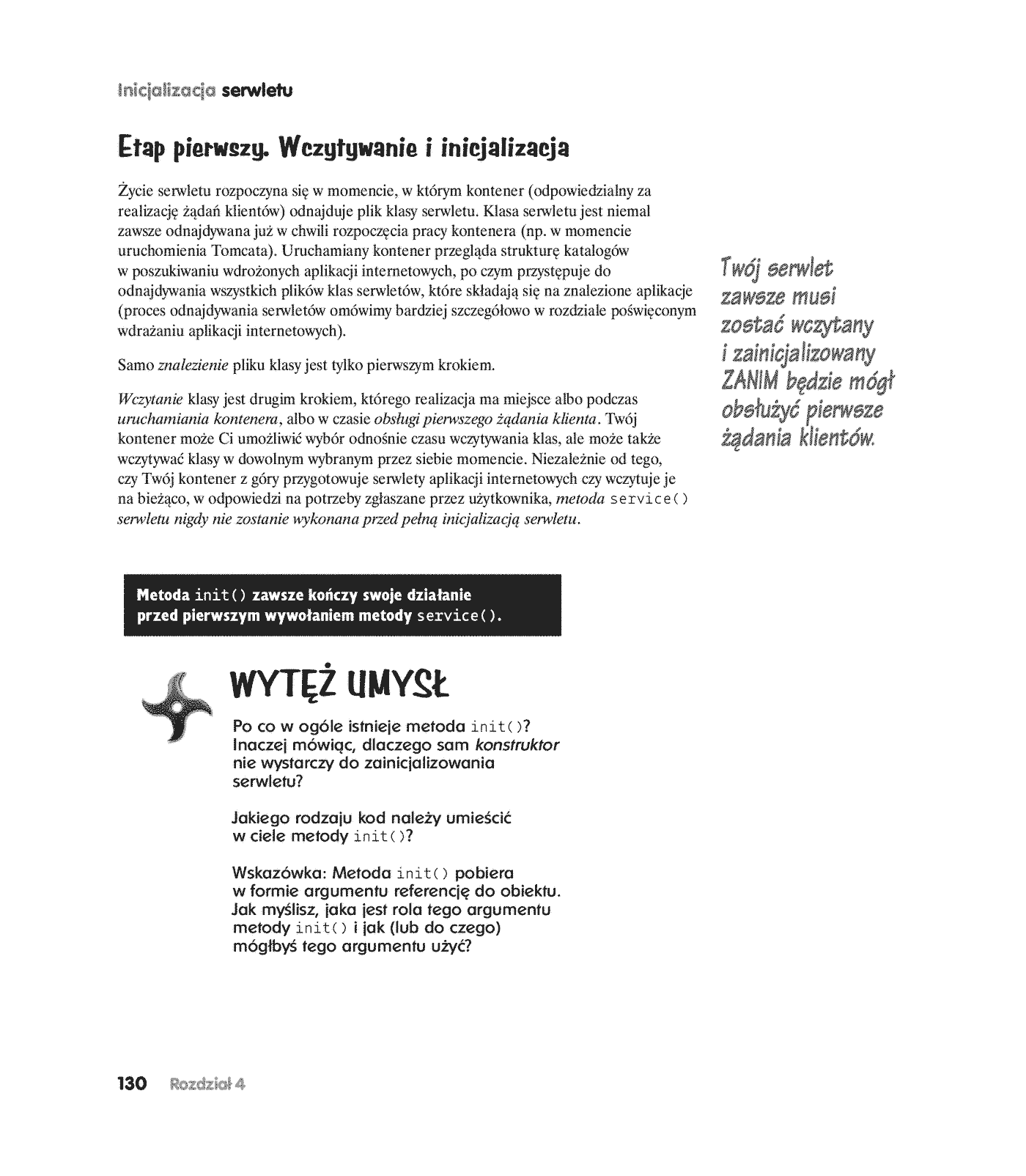 Fragment „Head First Servlets & JSP. Edycja polska (Rusz głową!)” — strona 21 z 30