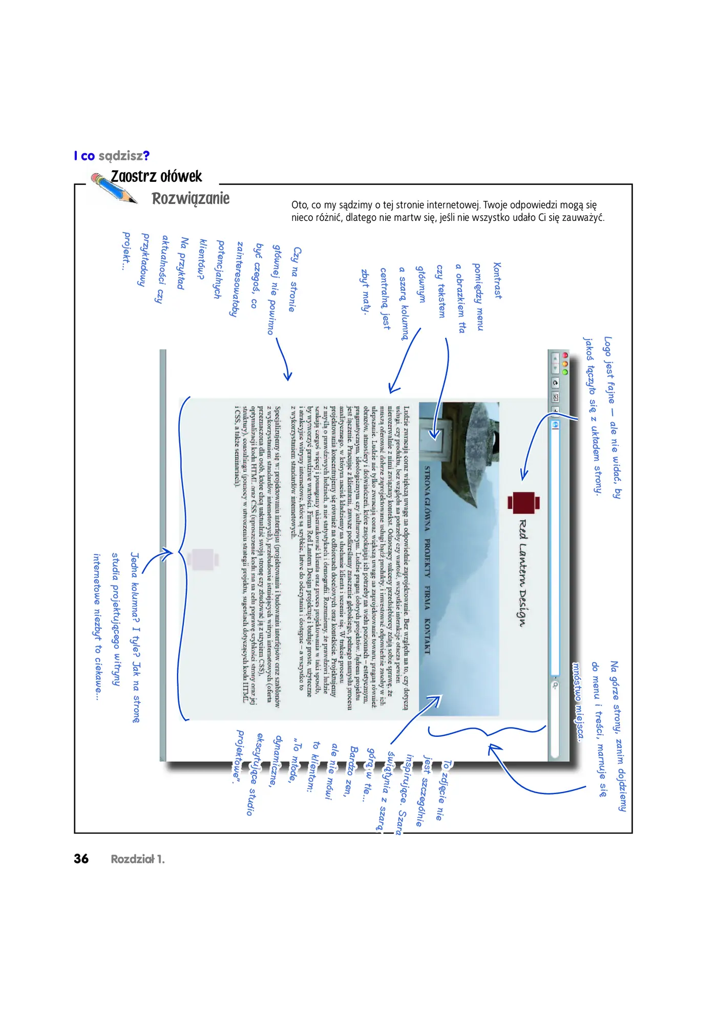 Fragment „Head First Web Design. Edycja polska” — strona 18 z 30