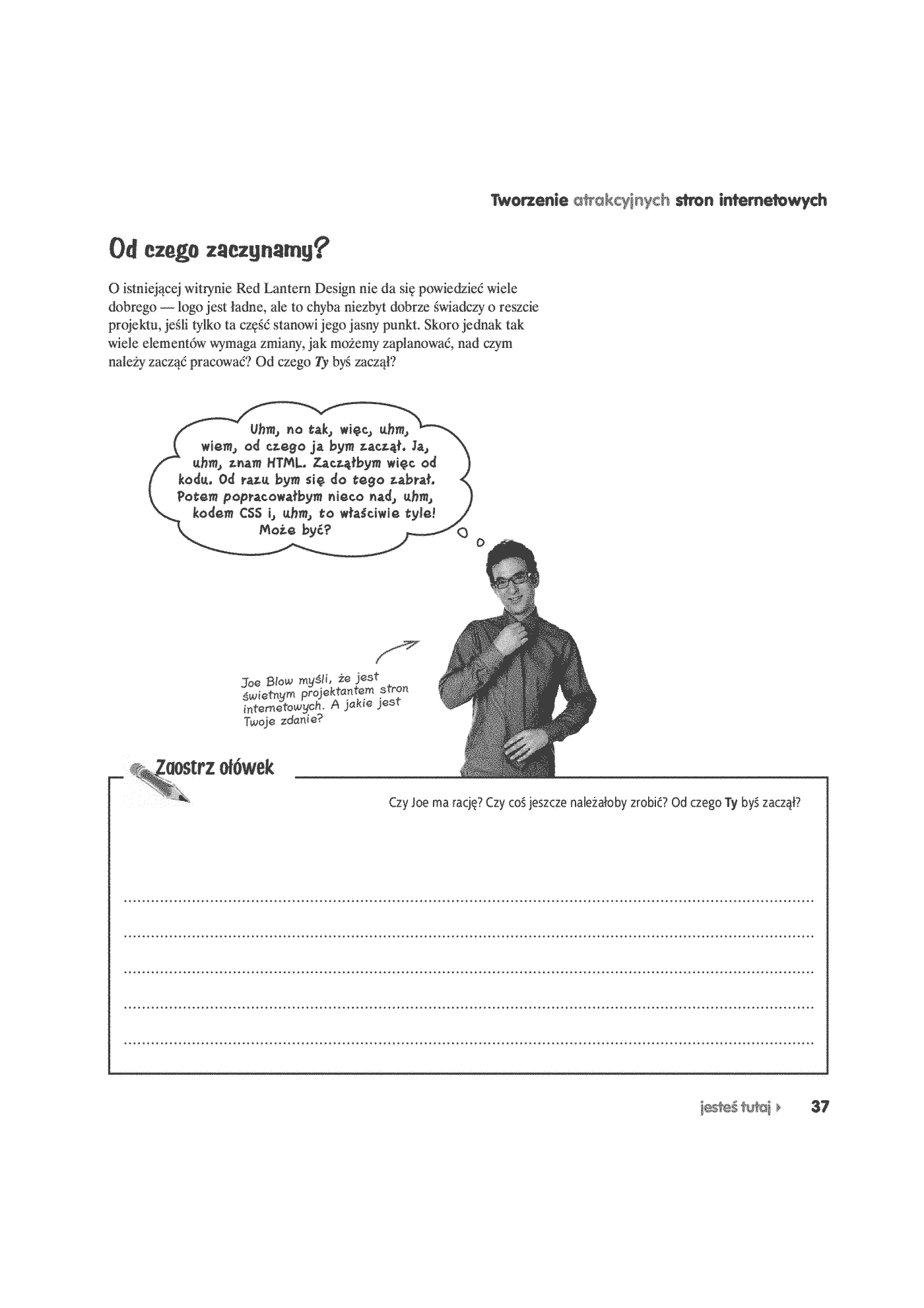 Fragment „Head First Web Design. Edycja polska” — strona 19 z 30