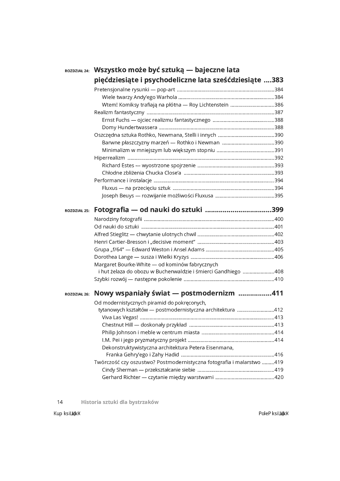 Fragment „Historia sztuki dla bystrzaków” — strona 12 z 30