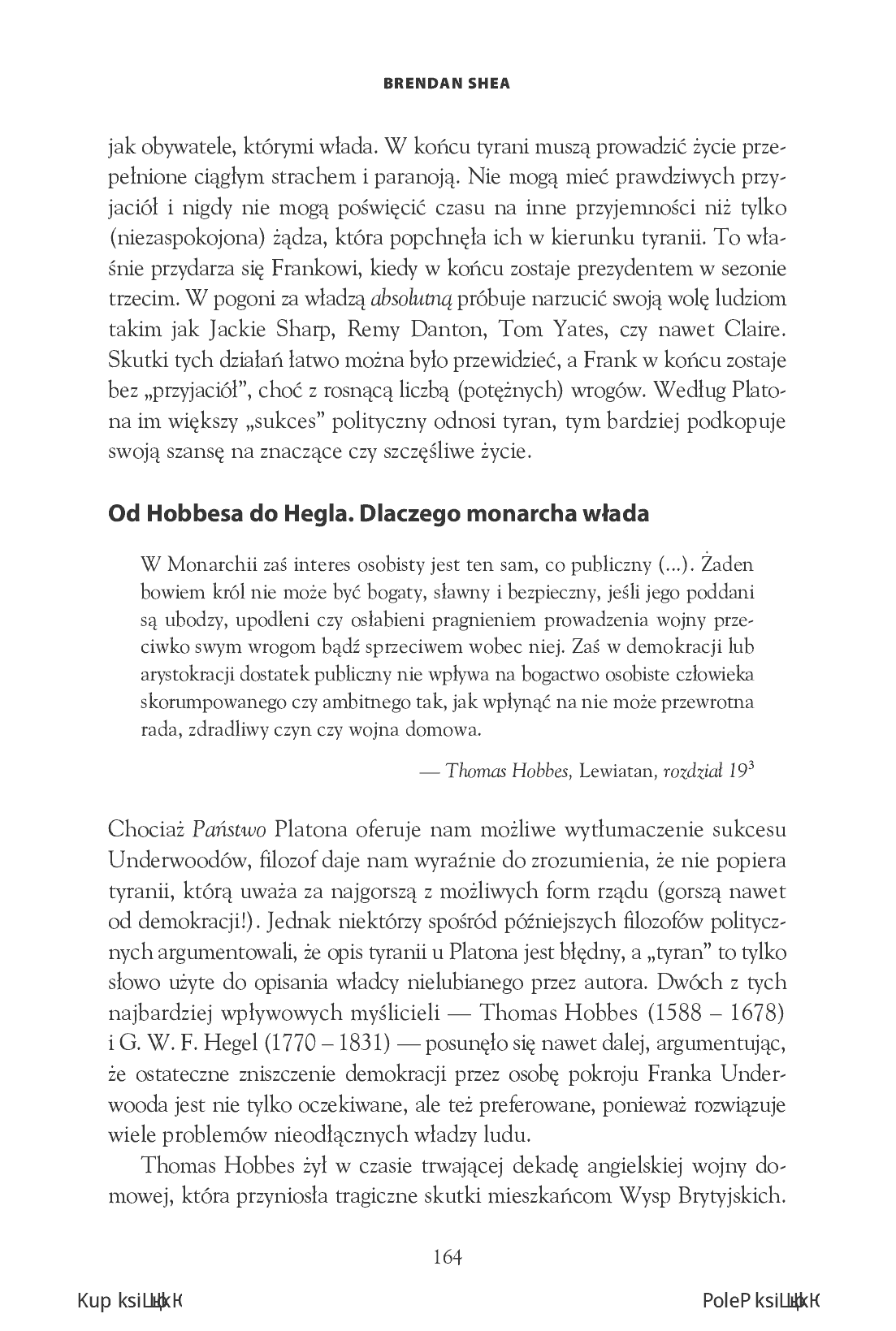 Fragment „House of Cards i filozofia. Demokracja jest przereklamowana” — strona 12 z 20