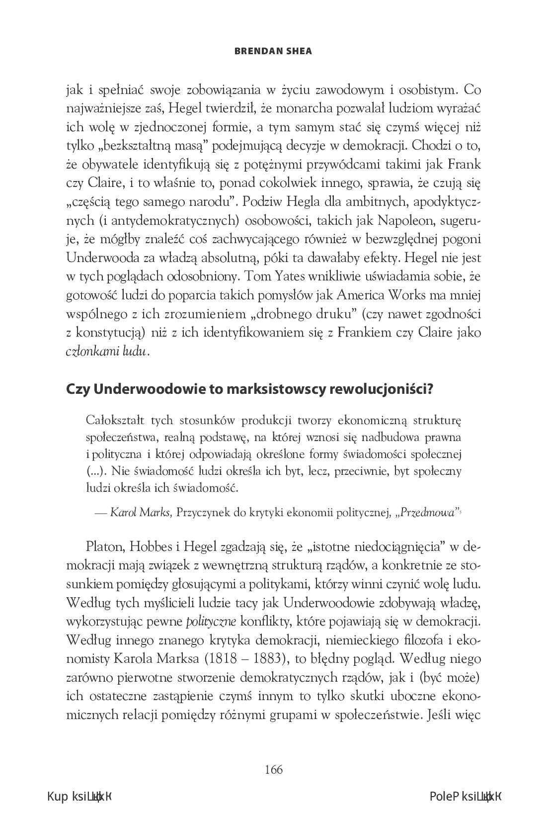 Fragment „House of Cards i filozofia. Demokracja jest przereklamowana” — strona 14 z 20