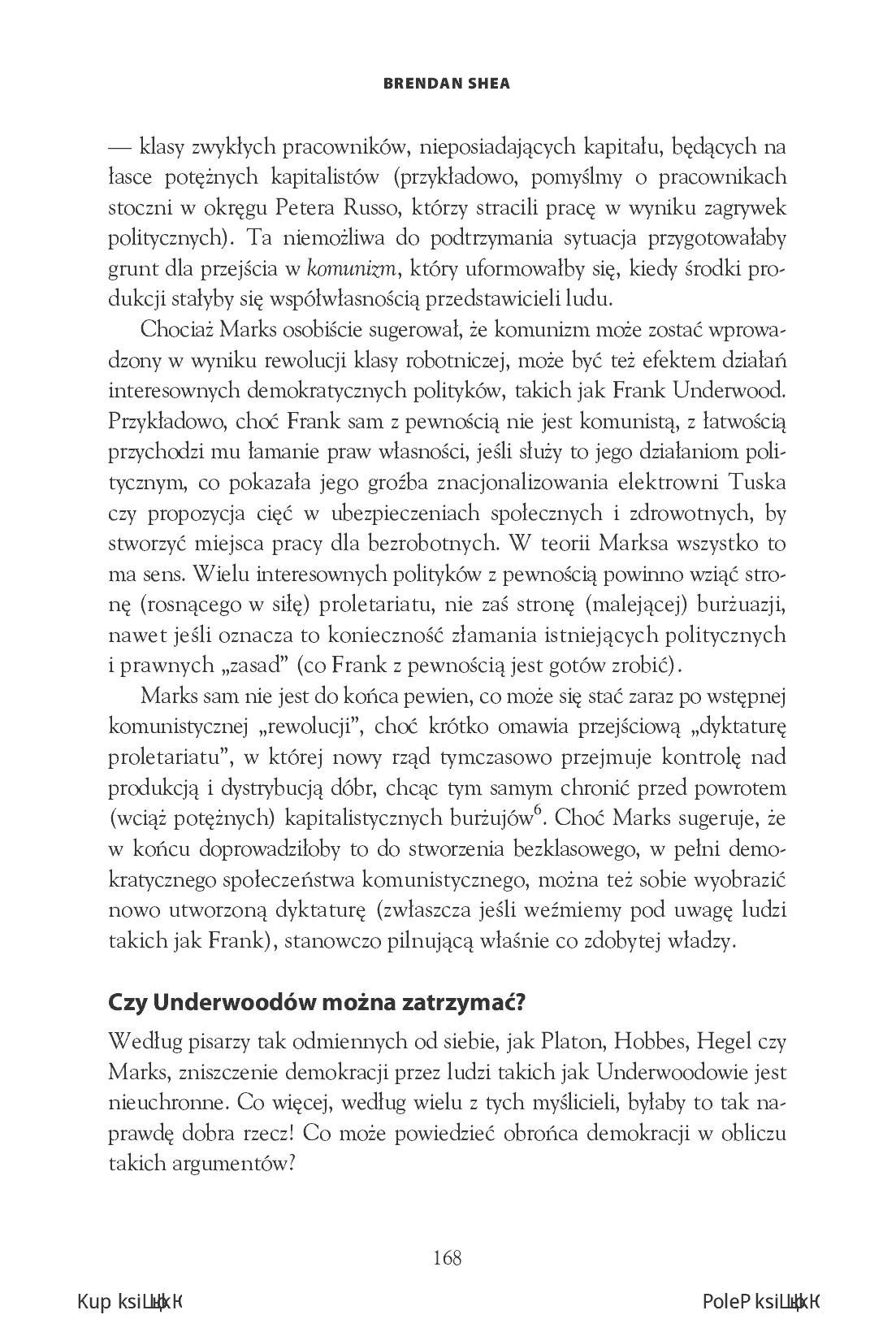 Fragment „House of Cards i filozofia. Demokracja jest przereklamowana” — strona 16 z 20