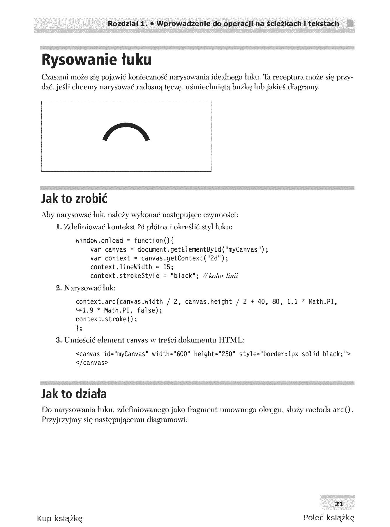 Fragment „HTML5 Canvas. Receptury” — strona 11 z 30