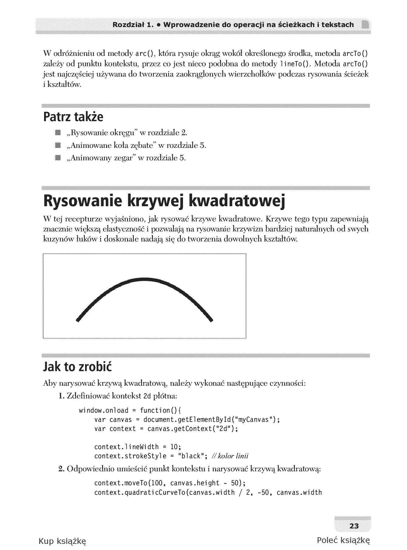 Fragment „HTML5 Canvas. Receptury” — strona 13 z 30