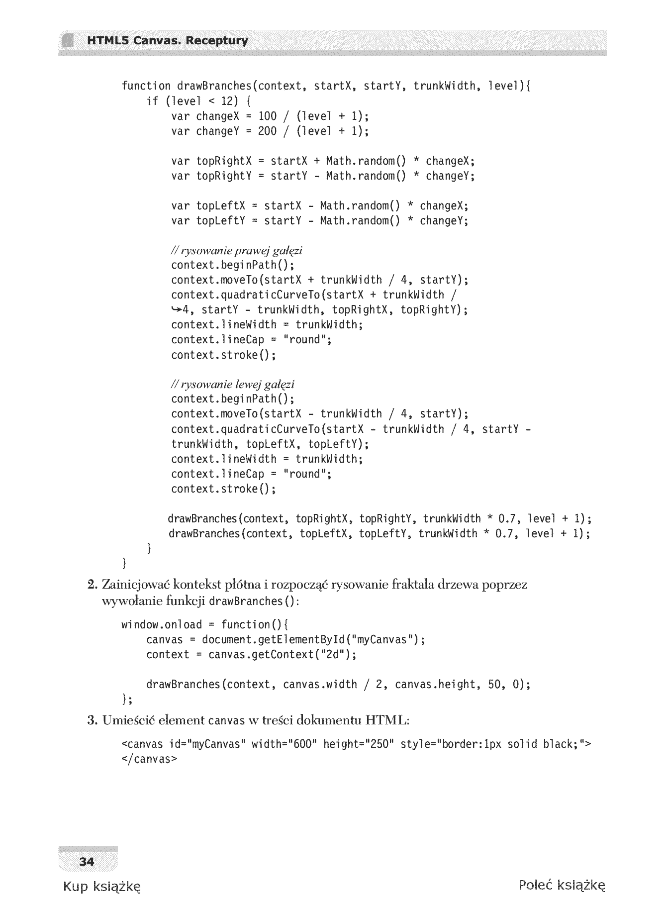 Fragment „HTML5 Canvas. Receptury” — strona 24 z 30