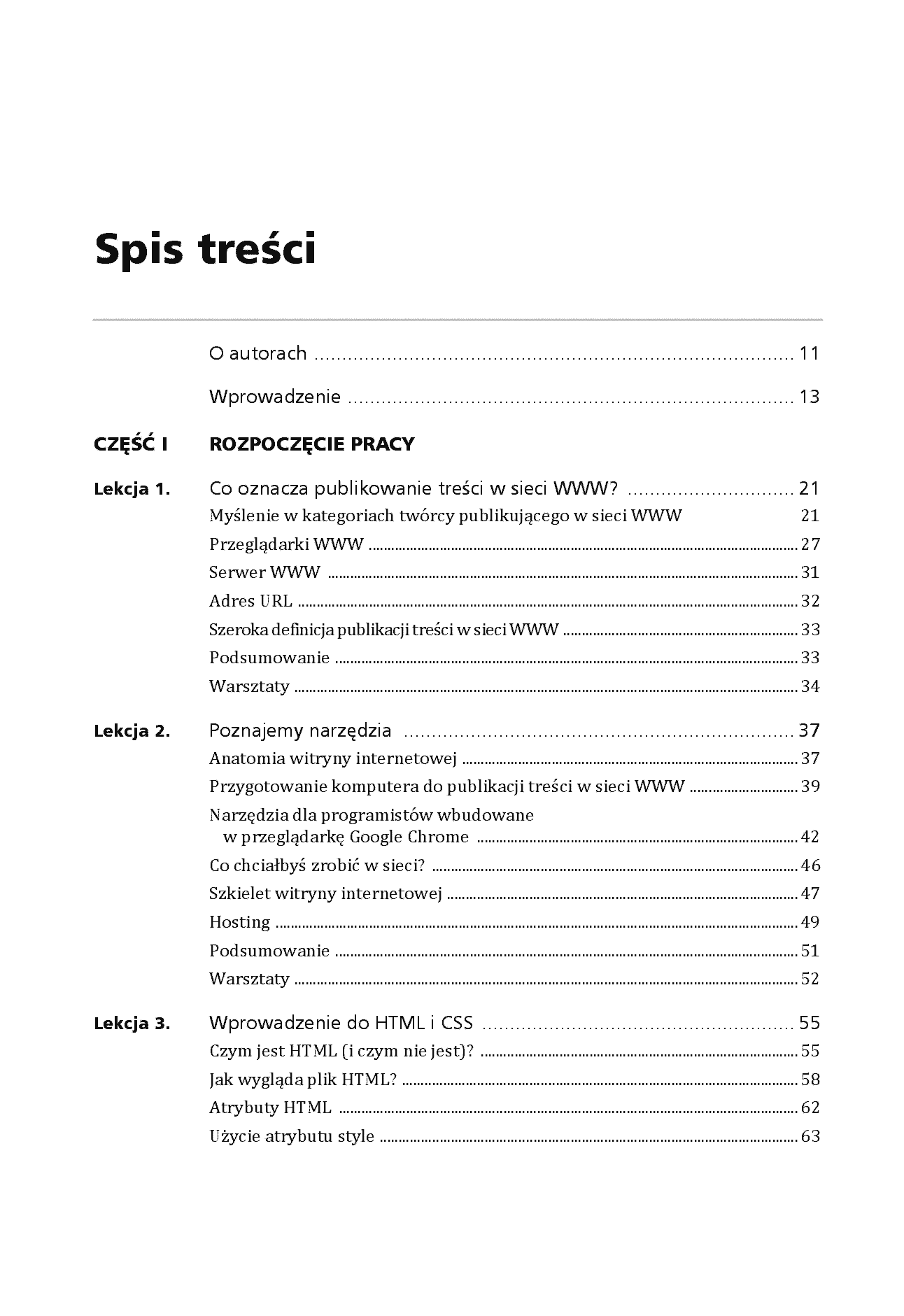 Fragment „HTML,CSS i JavaScript dla każdego. Wydanie VII” — strona 3 z 30
