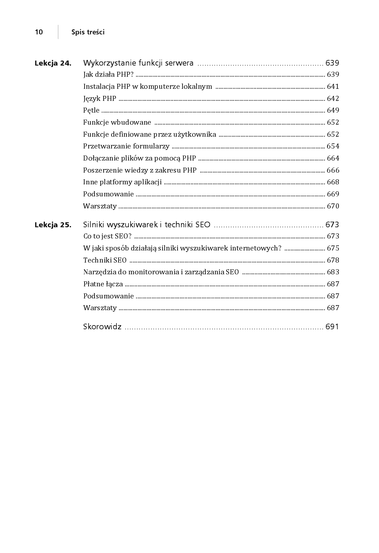 Fragment „HTML,CSS i JavaScript dla każdego. Wydanie VII” — strona 10 z 30