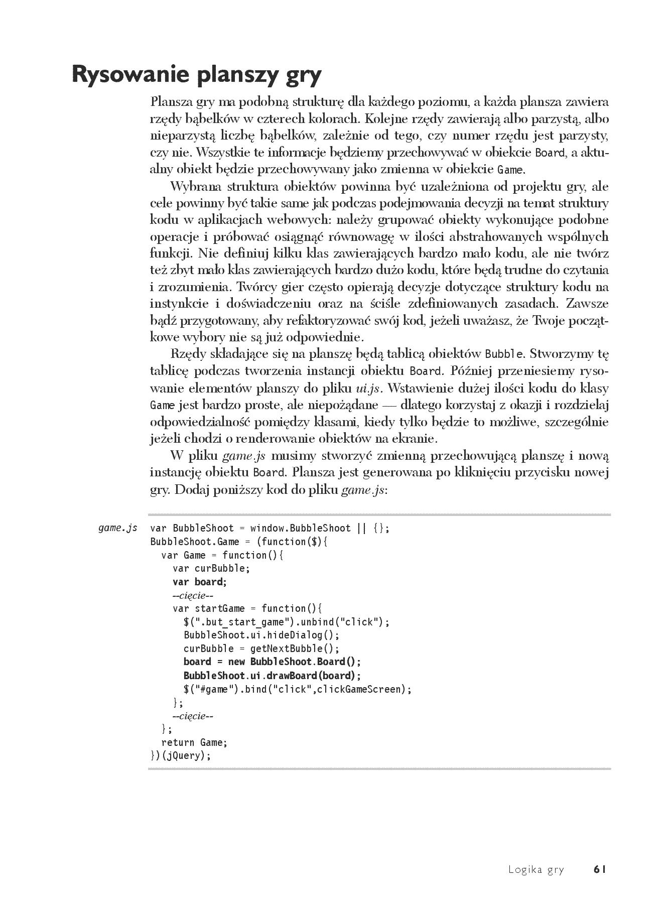 Fragment „HTML5. Tworzenie gier z wykorzystaniem CSS i JavaScript” — strona 9 z 30