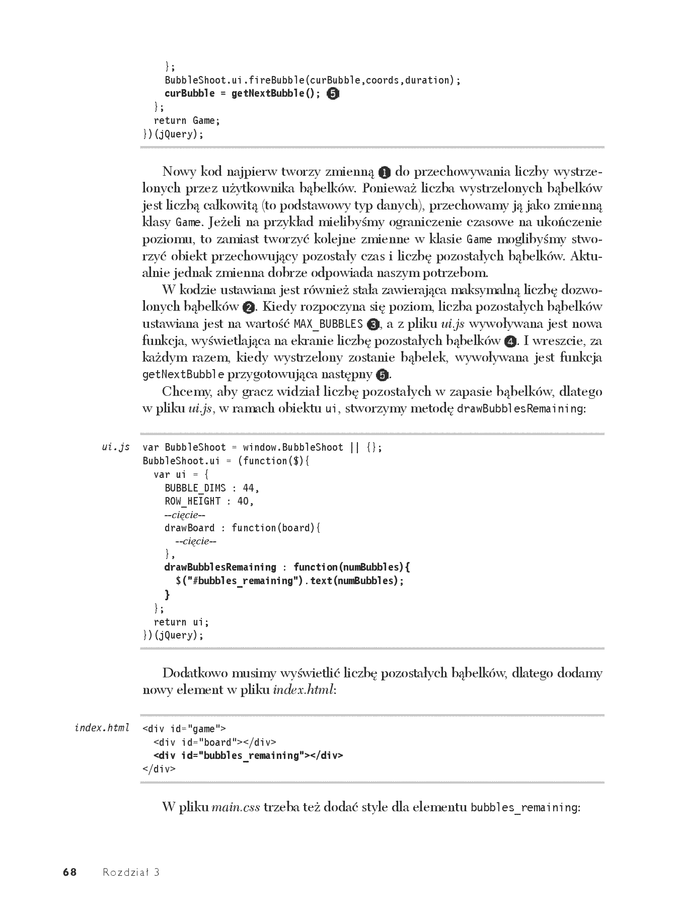 Fragment „HTML5. Tworzenie gier z wykorzystaniem CSS i JavaScript” — strona 16 z 30