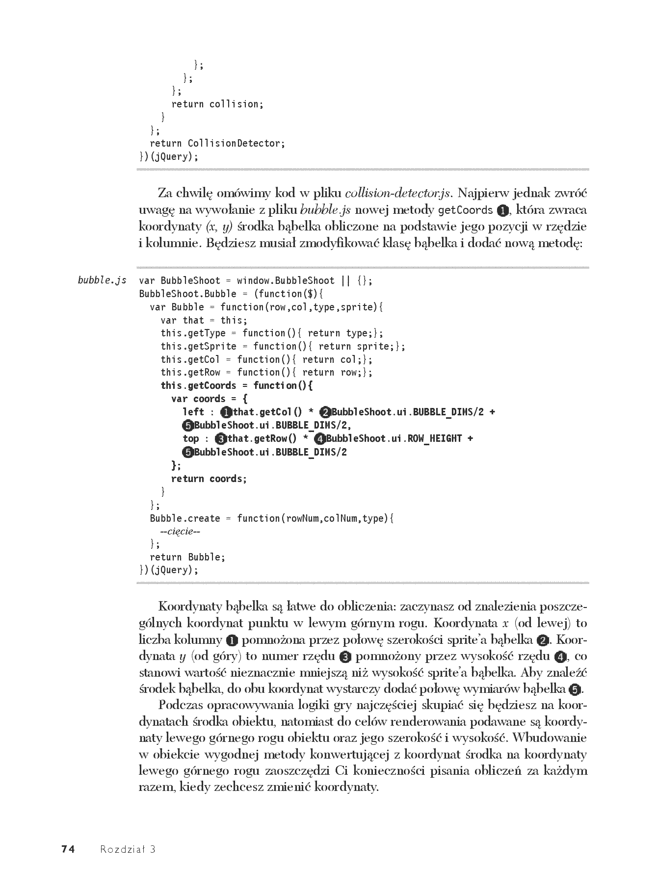 Fragment „HTML5. Tworzenie gier z wykorzystaniem CSS i JavaScript” — strona 22 z 30