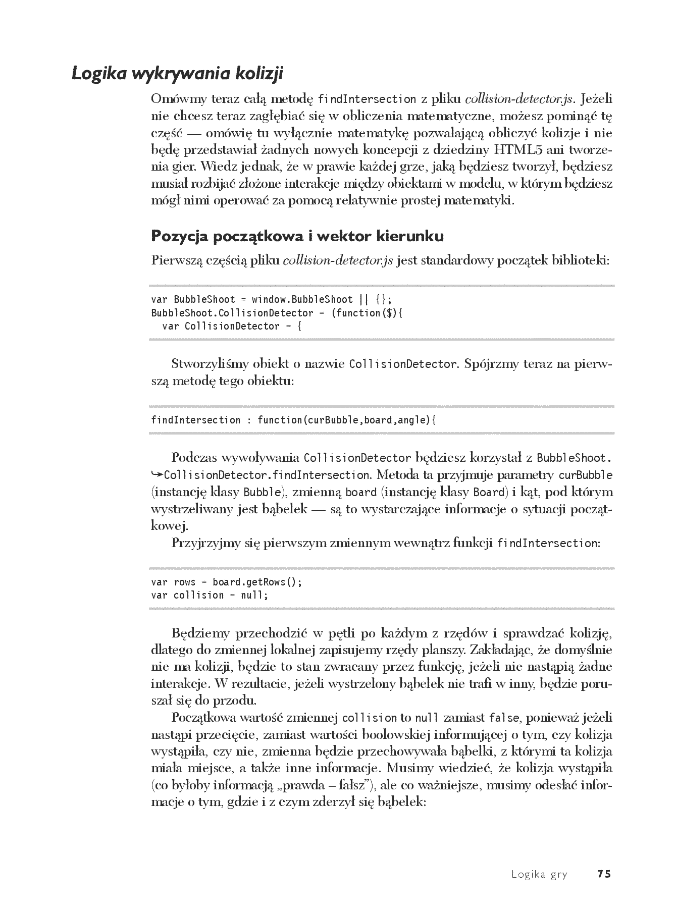 Fragment „HTML5. Tworzenie gier z wykorzystaniem CSS i JavaScript” — strona 23 z 30