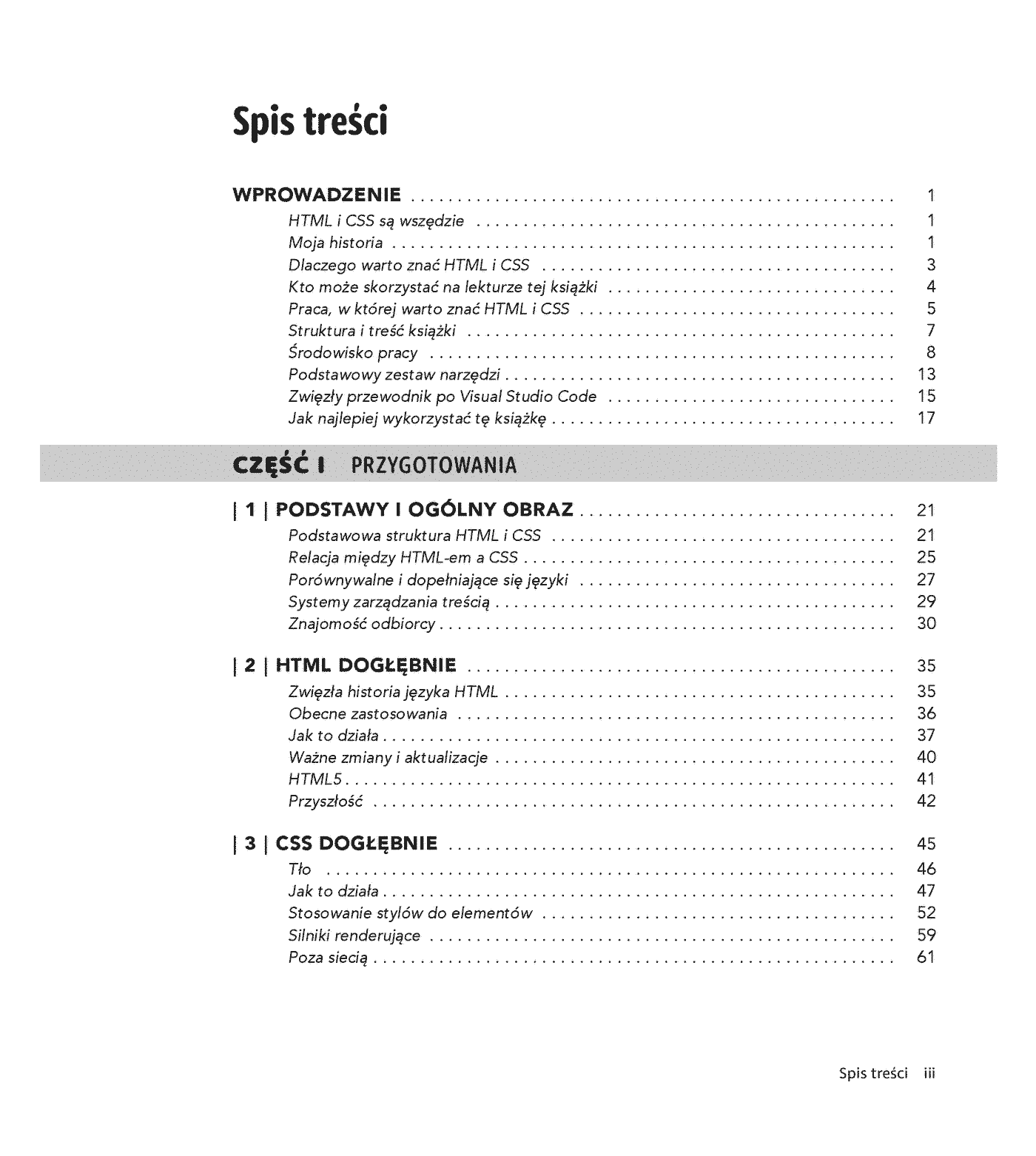 Fragment „HTML i CSS. Przewodnik dla początkujących. Solidne podstawy kodowania i projektowania responsywnych stron internetowych” — strona 3 z 28