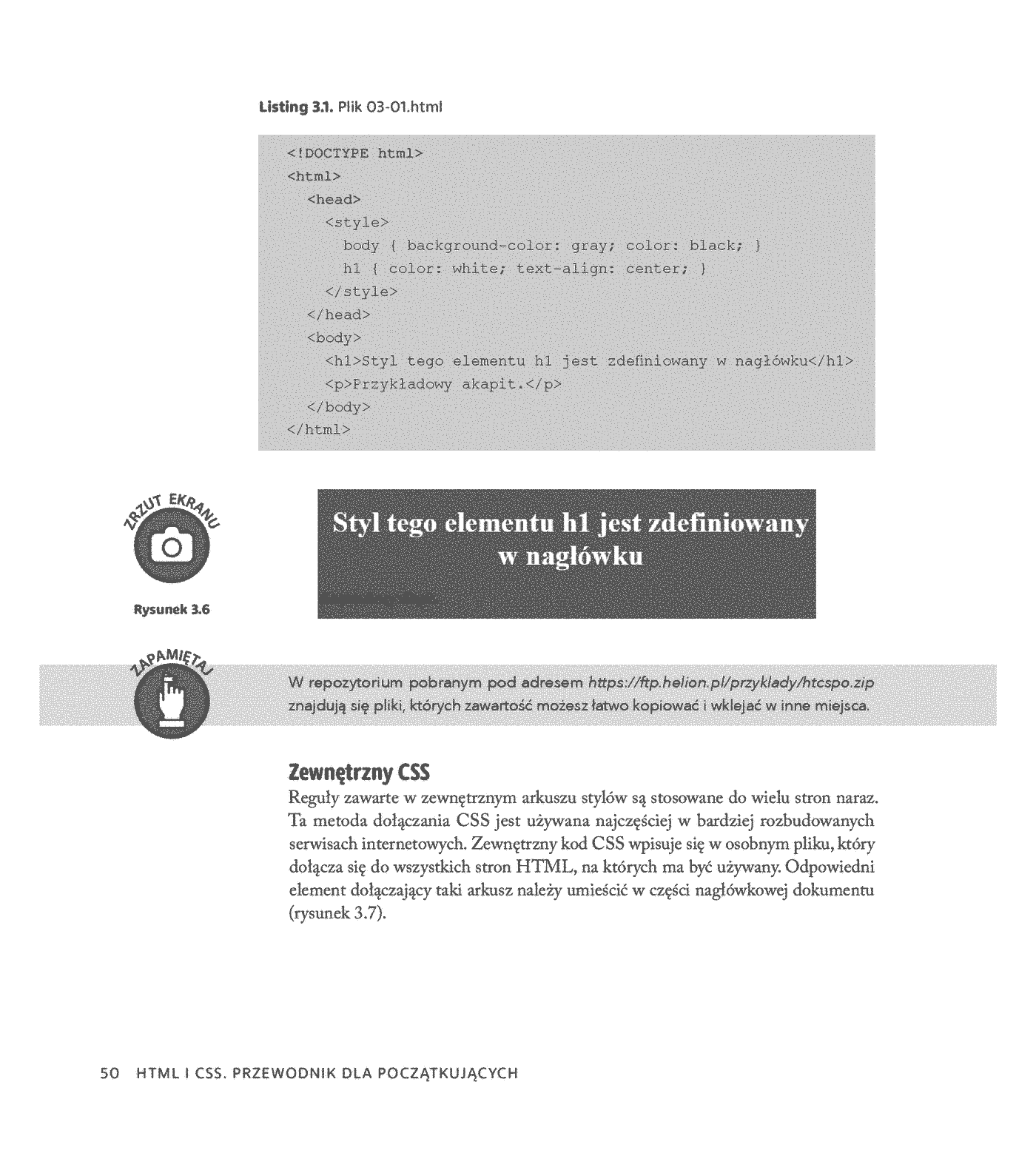 Fragment „HTML i CSS. Przewodnik dla początkujących. Solidne podstawy kodowania i projektowania responsywnych stron internetowych” — strona 14 z 28
