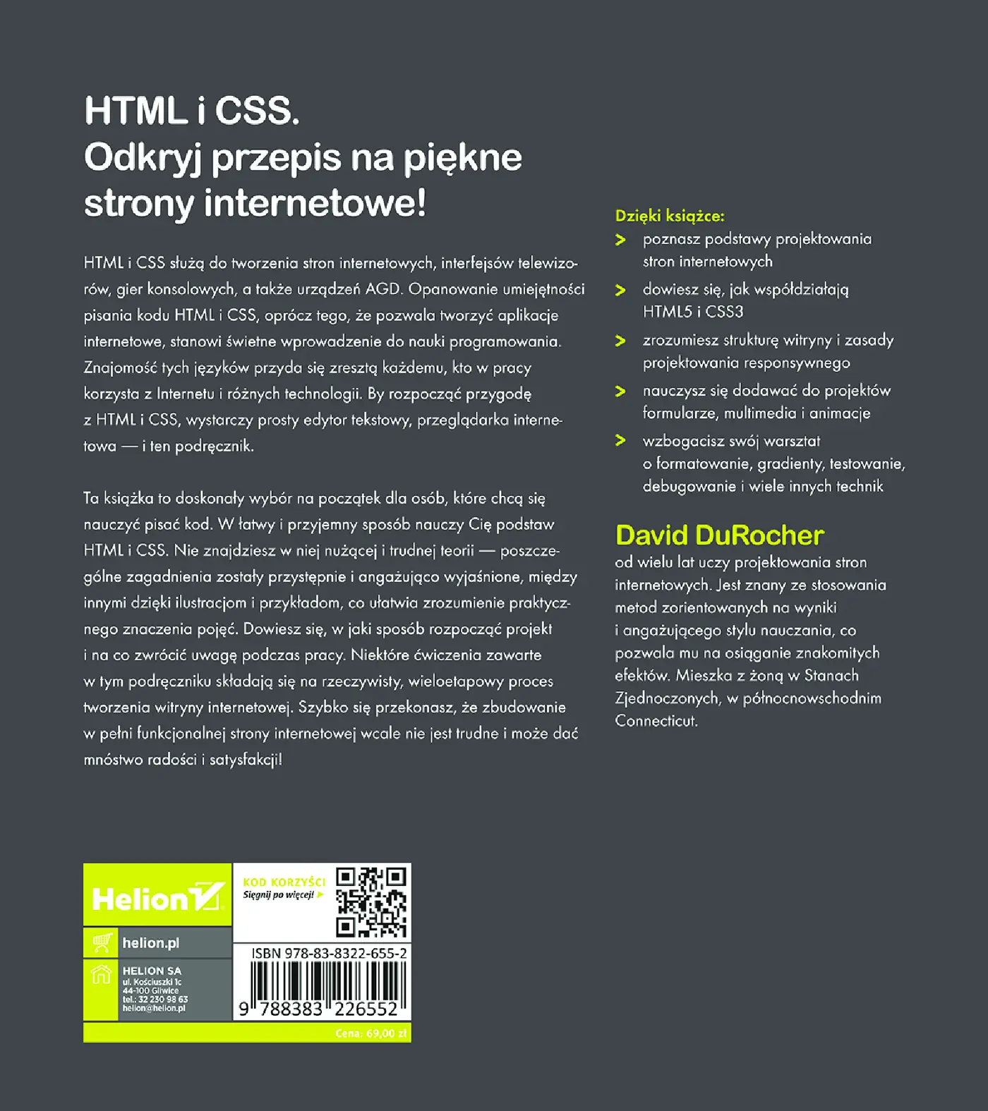 Fragment „HTML i CSS. Przewodnik dla początkujących. Solidne podstawy kodowania i projektowania responsywnych stron internetowych” — strona 28 z 28
