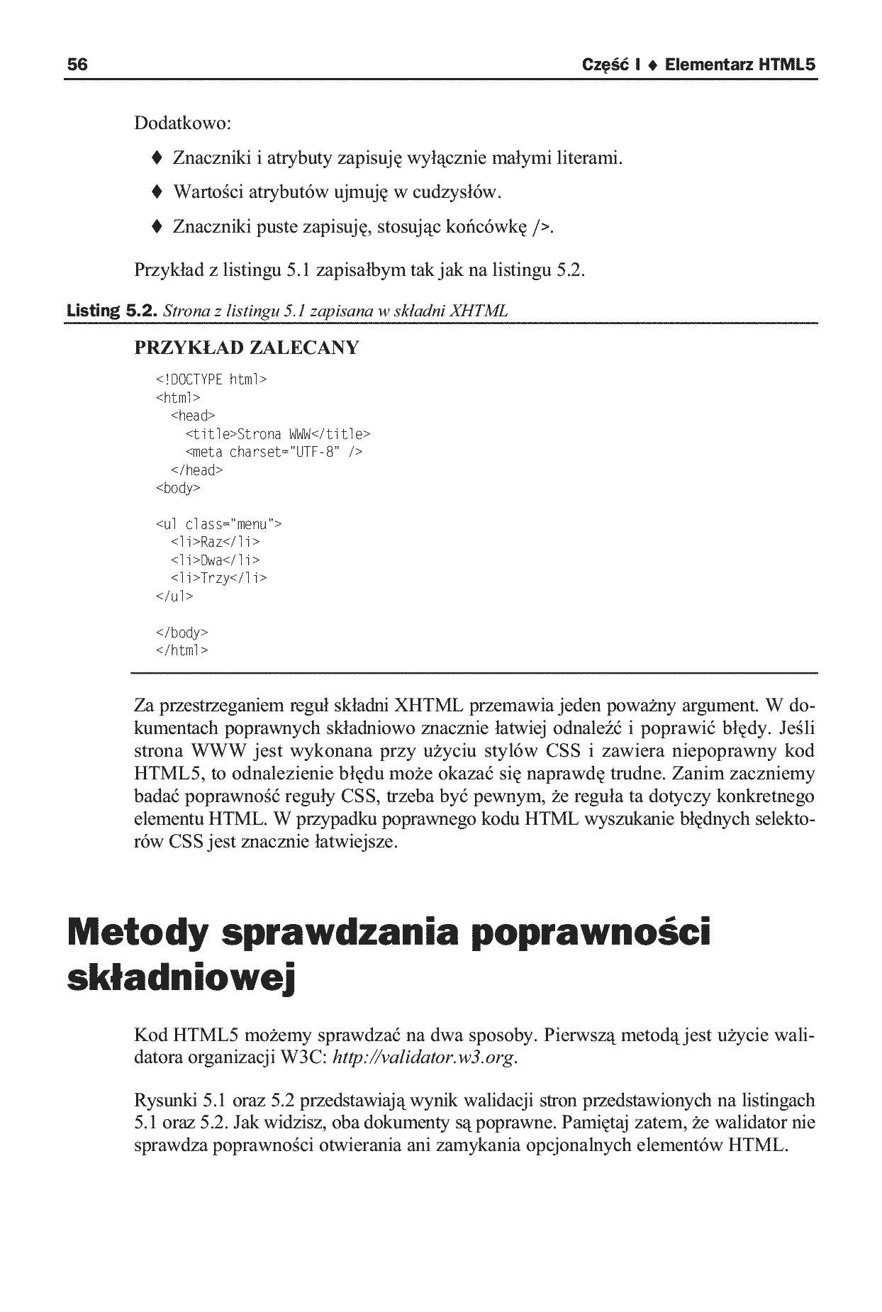 Fragment „HTML5 i CSS3. Praktyczne projekty” — strona 12 z 26