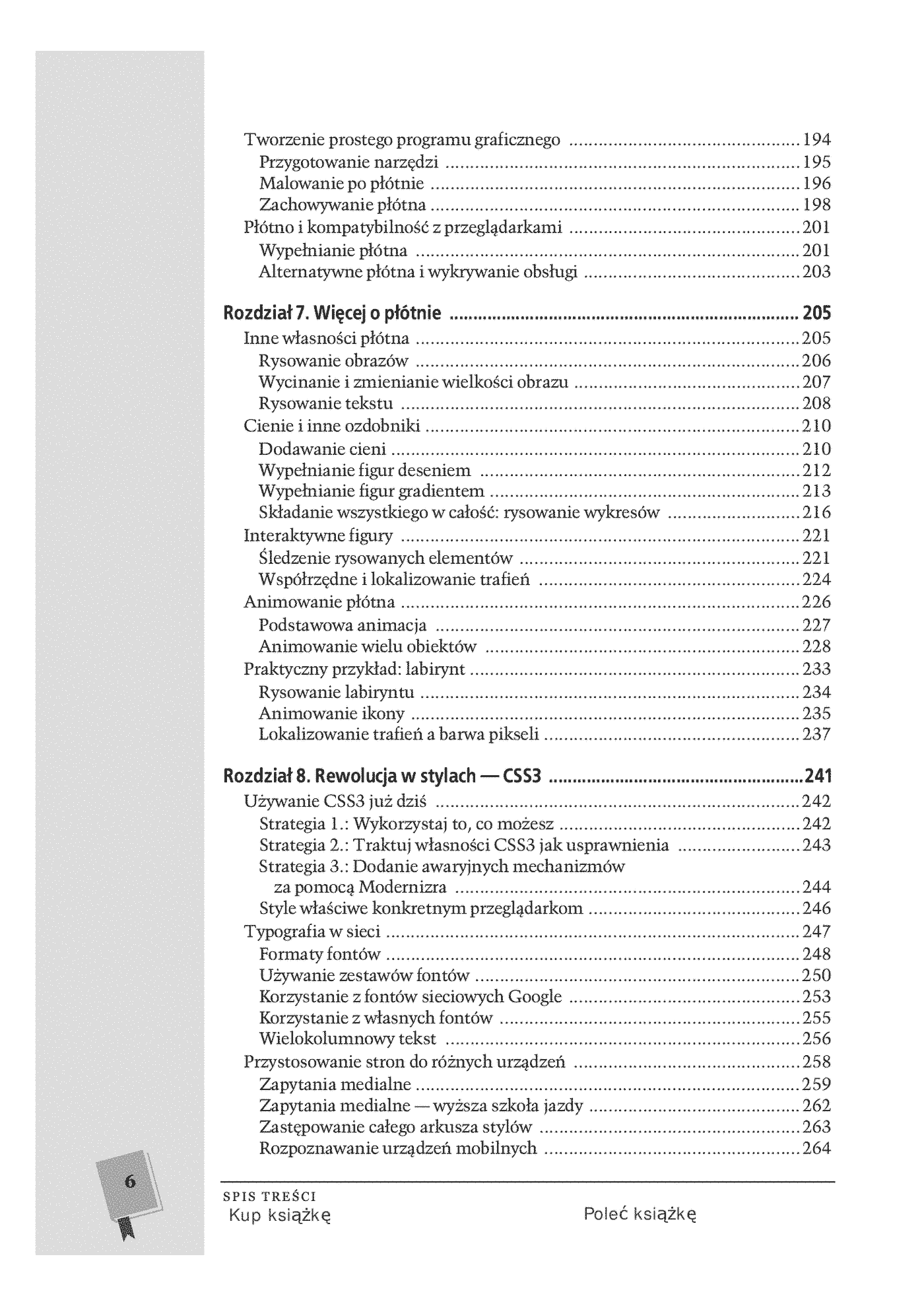 Fragment „HTML5. Nieoficjalny podręcznik” — strona 6 z 30