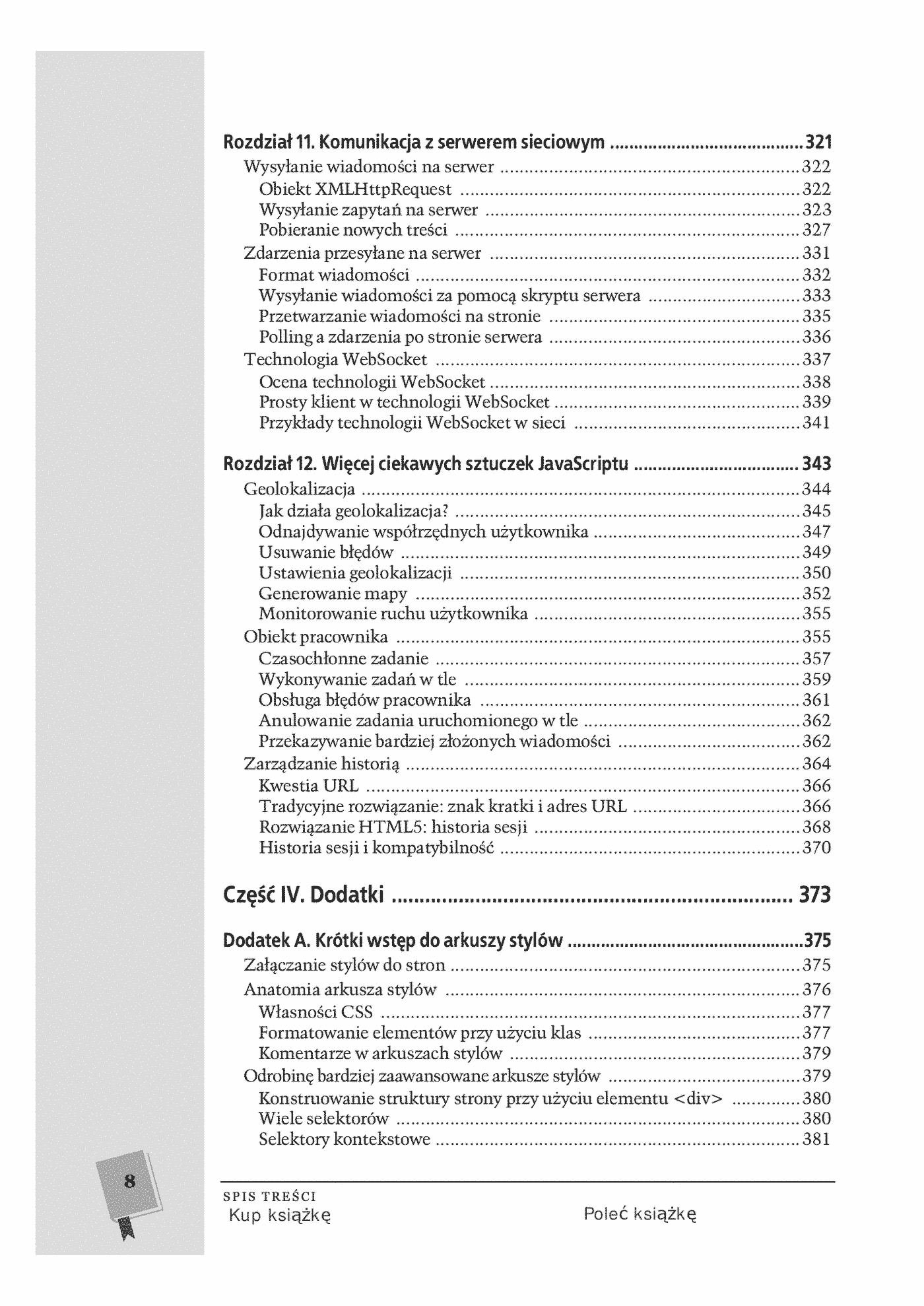 Fragment „HTML5. Nieoficjalny podręcznik” — strona 8 z 30