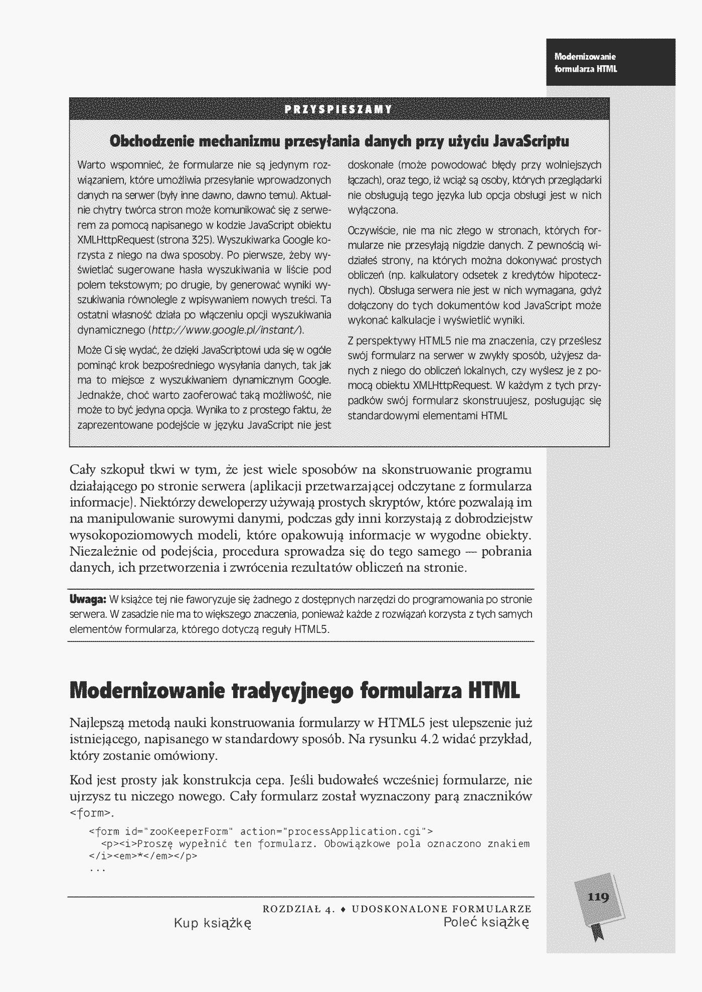 Fragment „HTML5. Nieoficjalny podręcznik” — strona 13 z 30