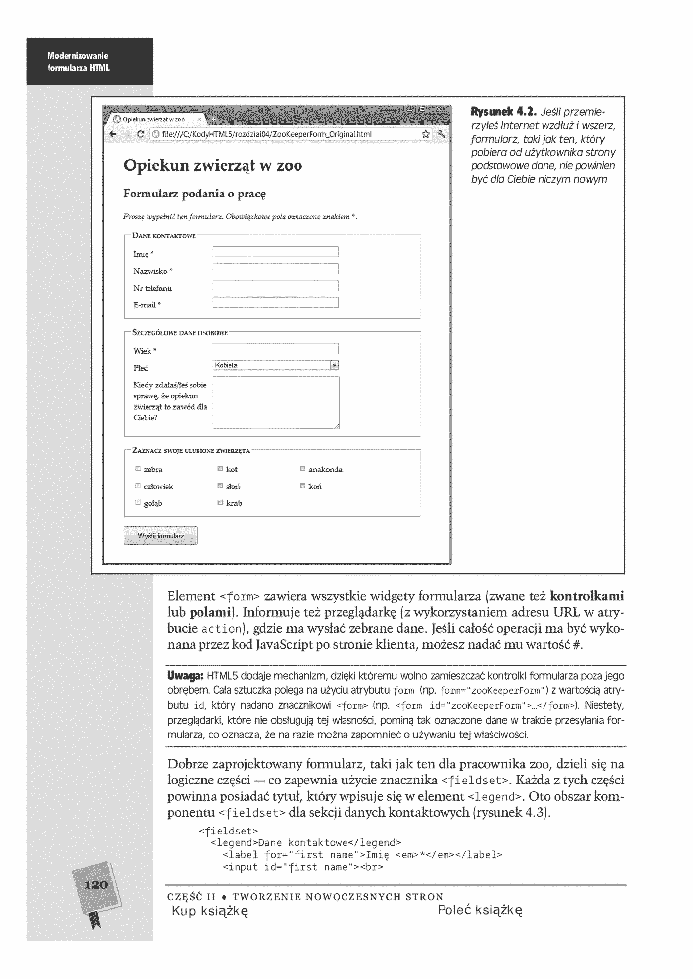 Fragment „HTML5. Nieoficjalny podręcznik” — strona 14 z 30