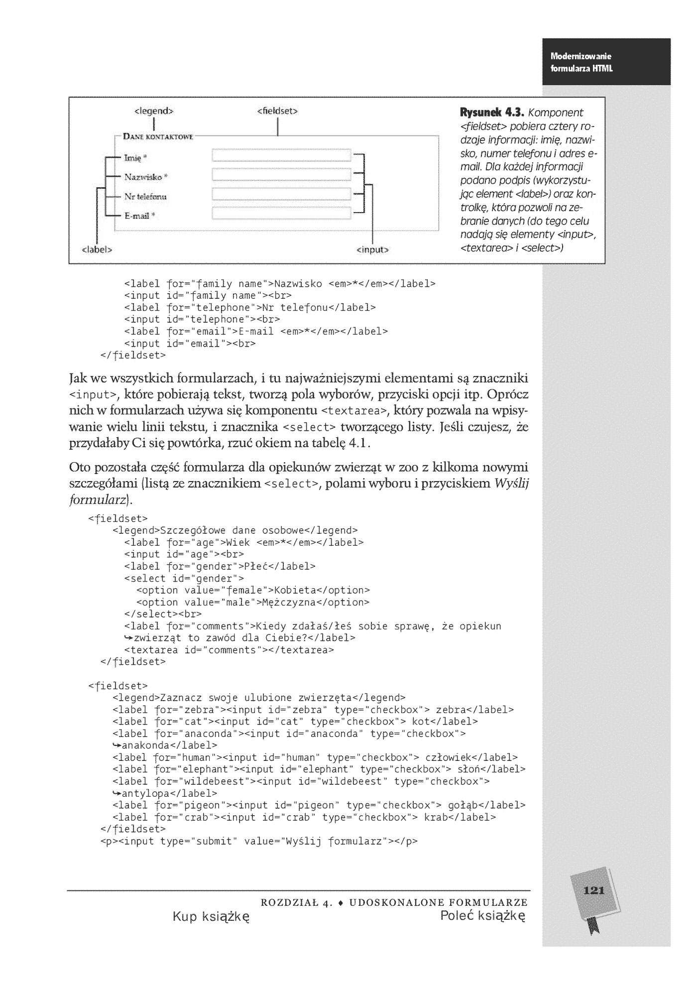 Fragment „HTML5. Nieoficjalny podręcznik” — strona 15 z 30