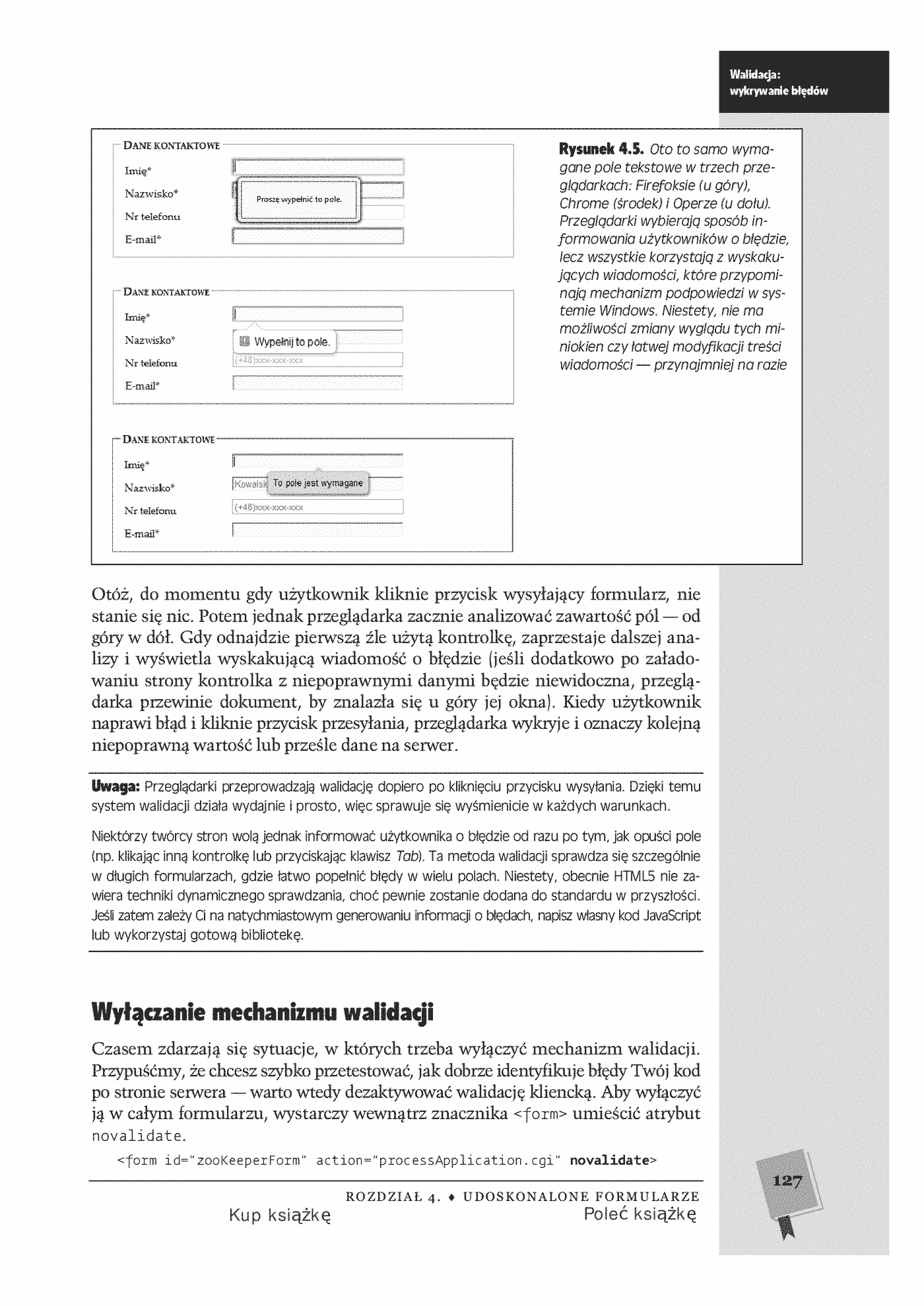 Fragment „HTML5. Nieoficjalny podręcznik” — strona 21 z 30
