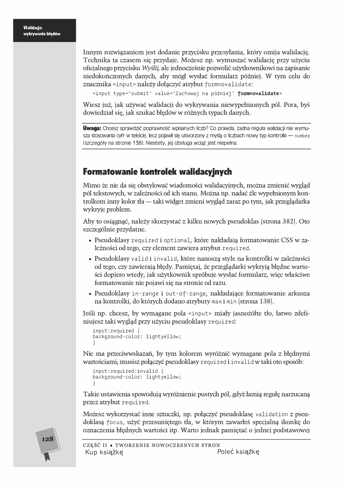 Fragment „HTML5. Nieoficjalny podręcznik” — strona 22 z 30