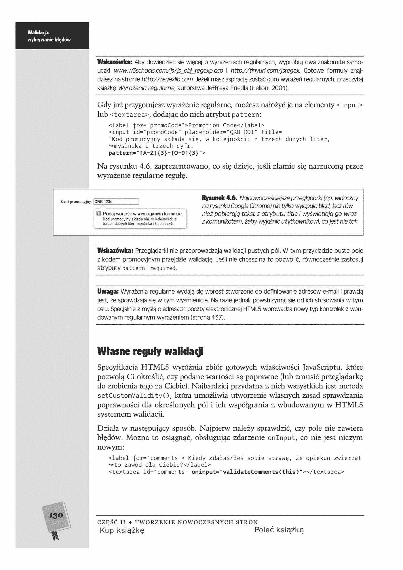 Fragment „HTML5. Nieoficjalny podręcznik” — strona 24 z 30