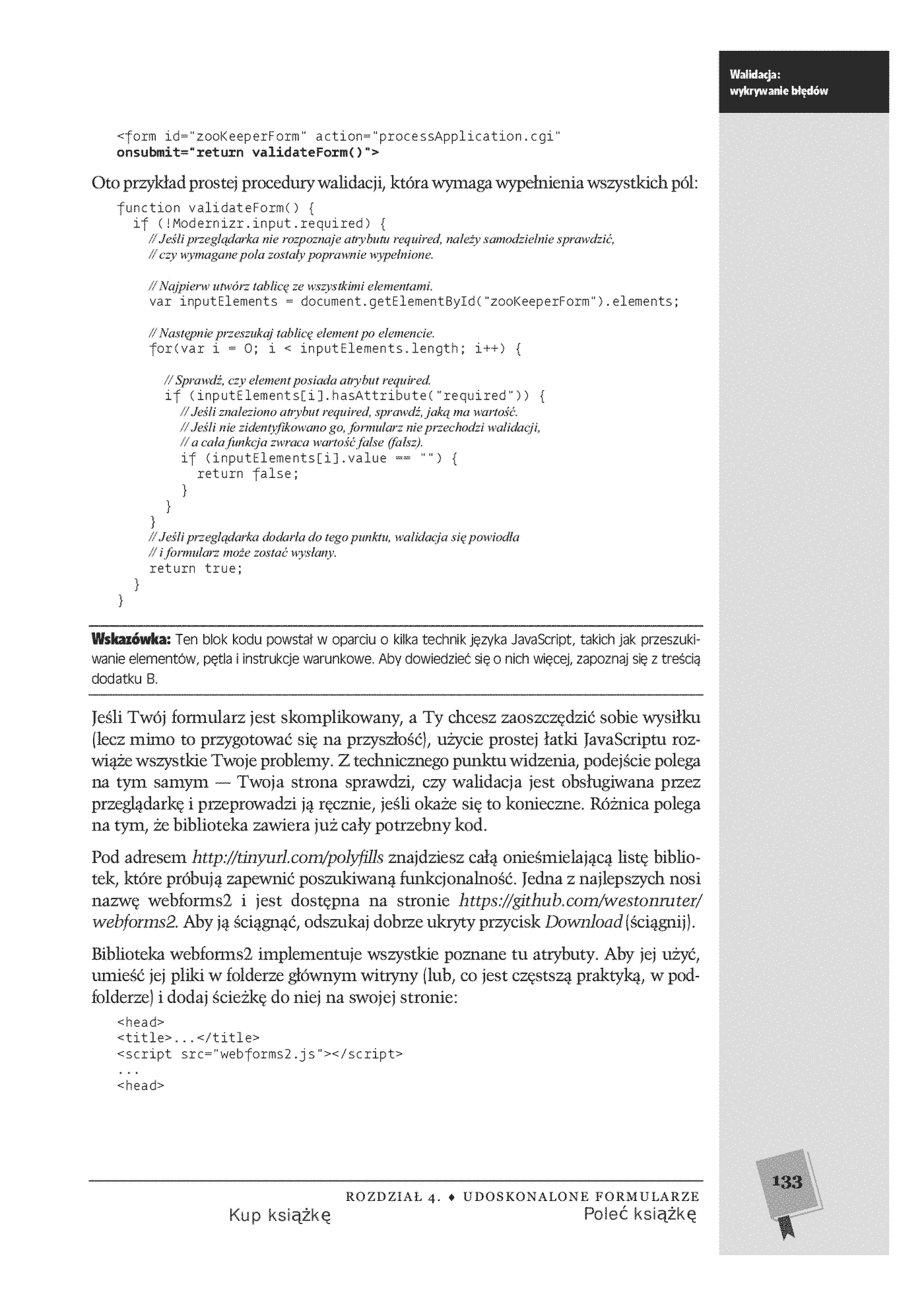 Fragment „HTML5. Nieoficjalny podręcznik” — strona 27 z 30