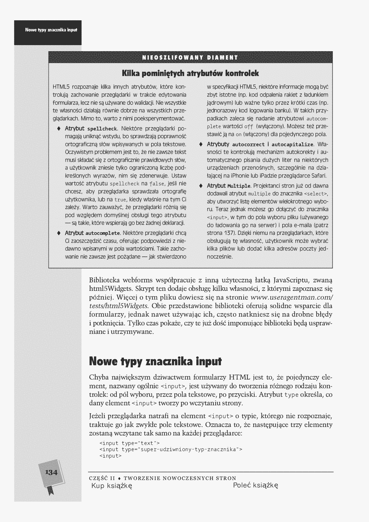 Fragment „HTML5. Nieoficjalny podręcznik” — strona 28 z 30
