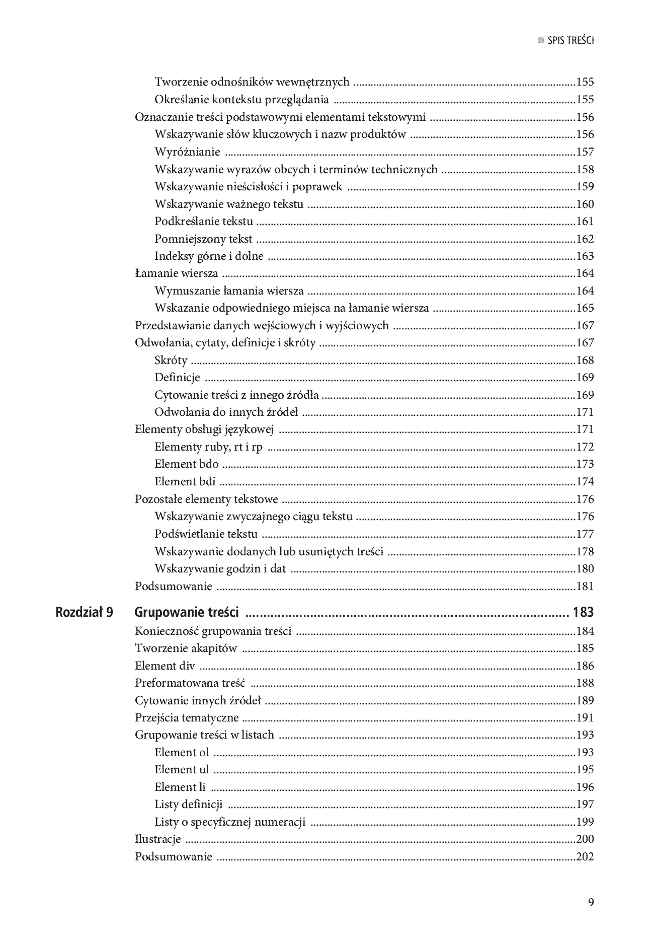 Fragment „HTML5. Przewodnik encyklopedyczny” — strona 7 z 30